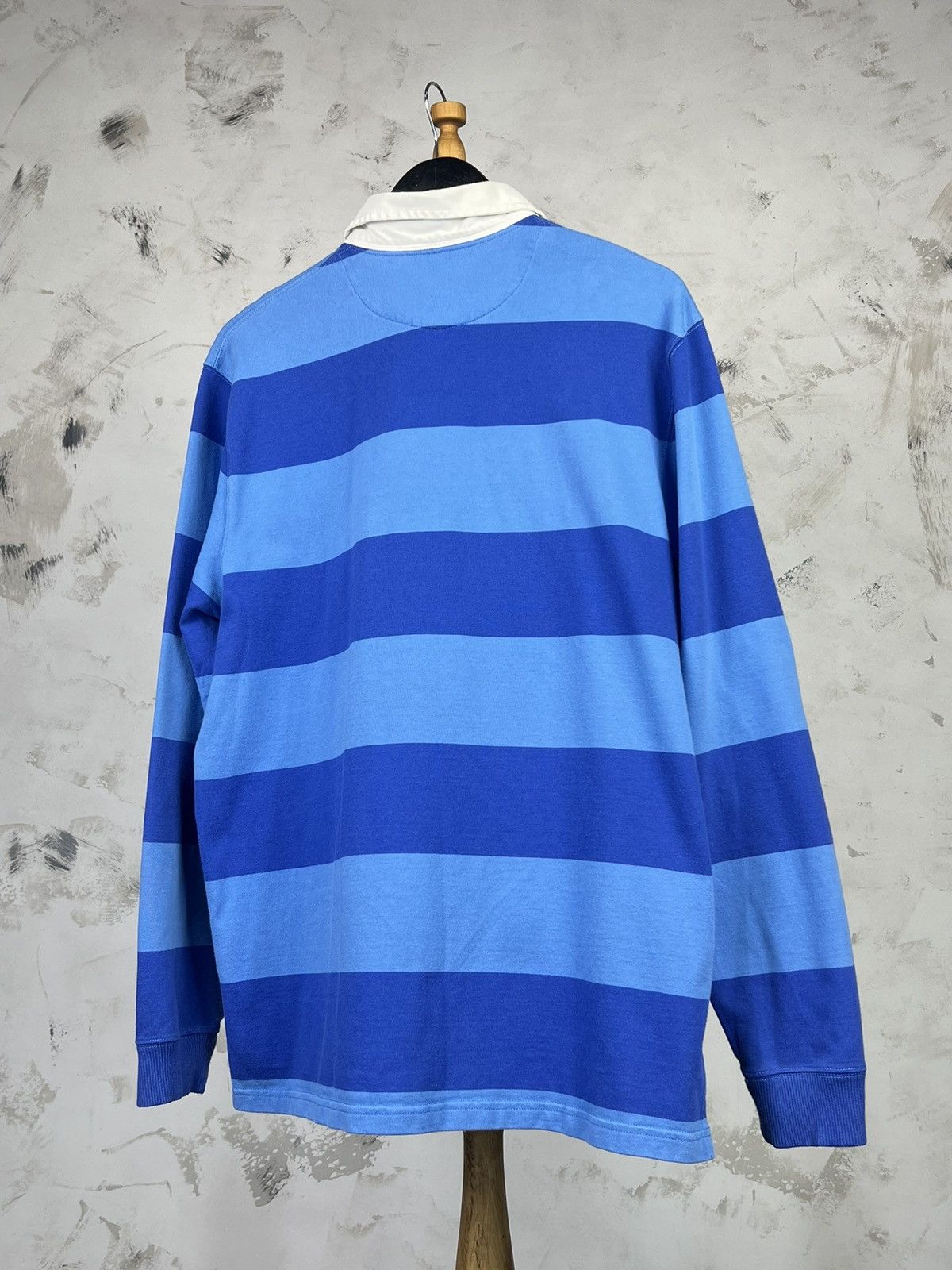 Nike Vintage Nike Long Sleeve Polo Rugby Shirt Size L - XL Size US XL / EU 56 / 4 - 4 Thumbnail