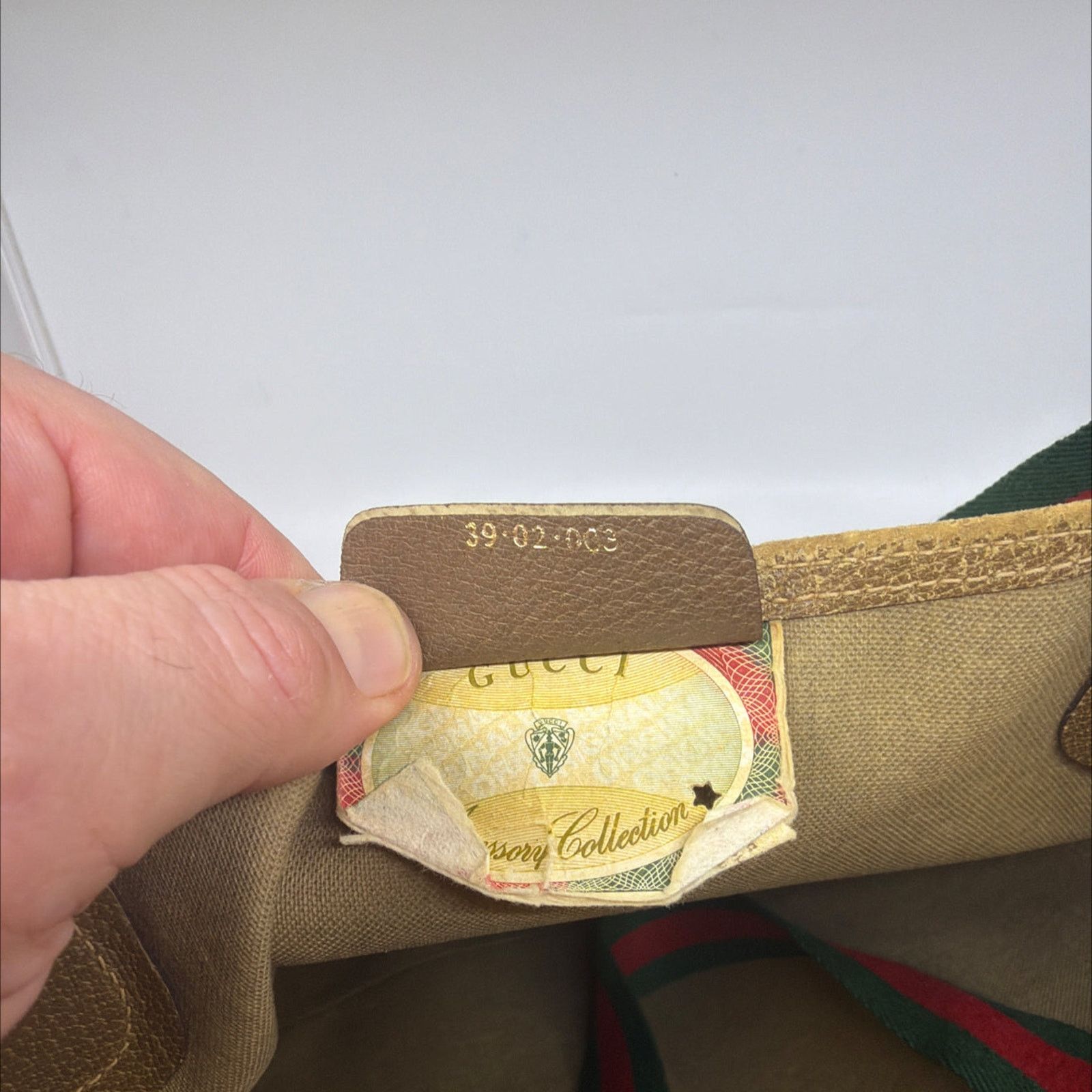 Gucci Gucci Vintage Tote Bag Beige GG Supreme Canvas Size ONE SIZE - 6 Thumbnail