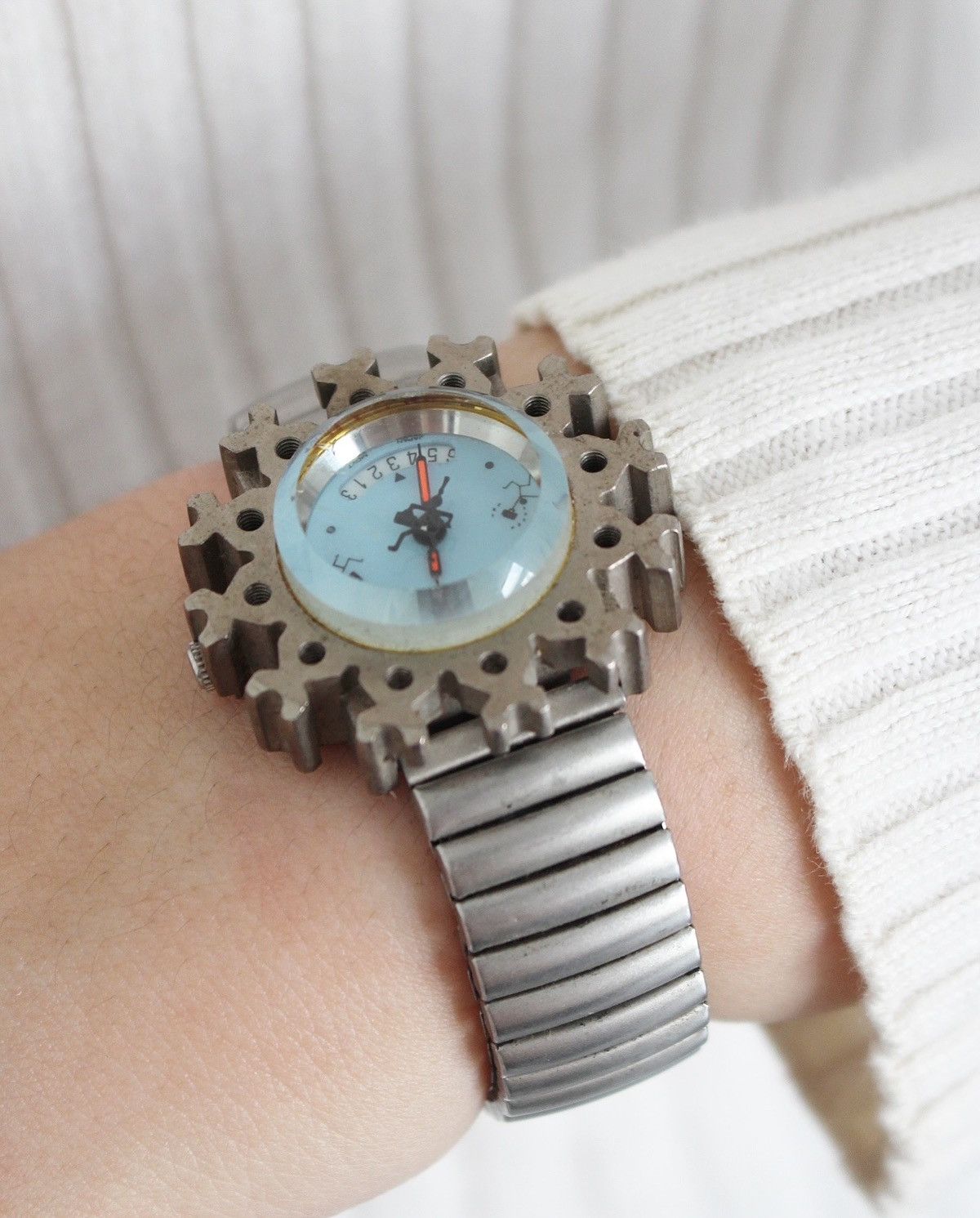 Hi Tec 1990S HI TEK ALEXANDER INDUSTRIAL ROBOTIC WATCH Size ONE SIZE - 4 Thumbnail