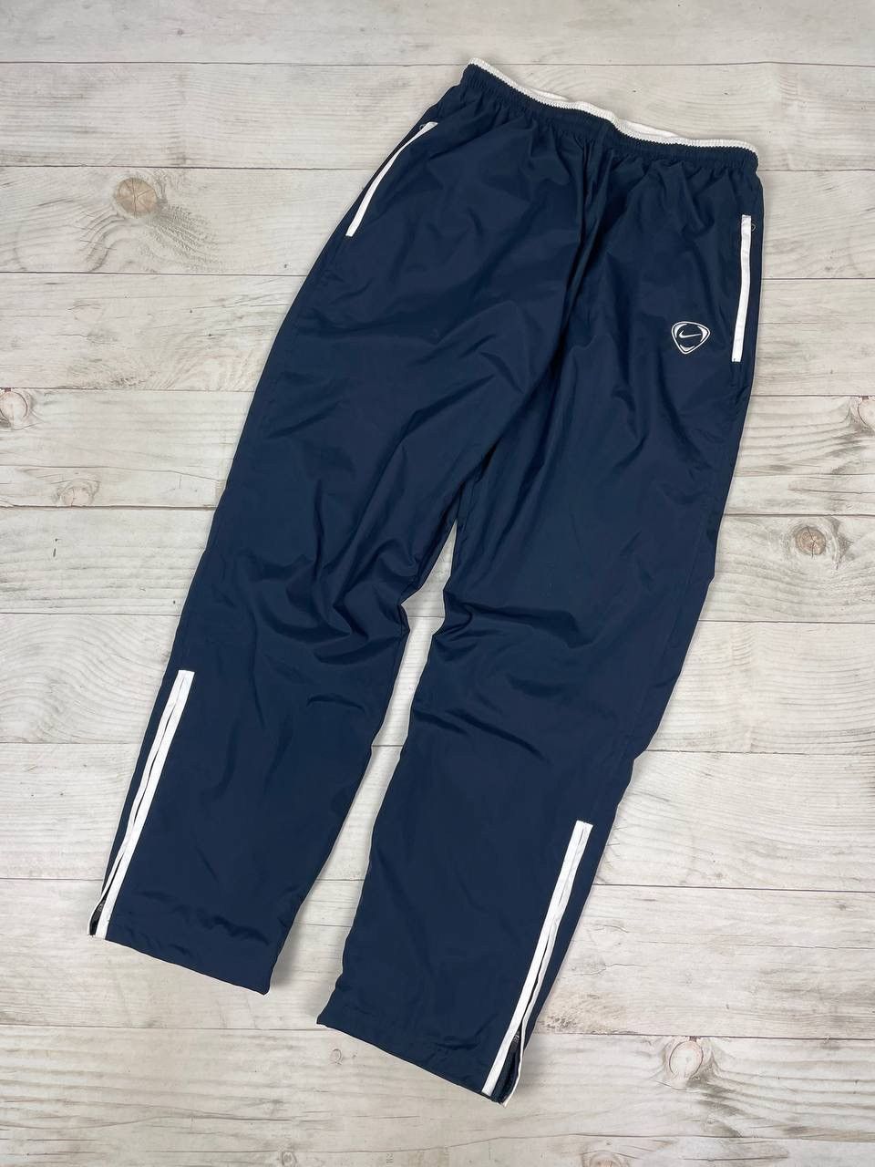 Nike Vintage Nike Pants Striped Track 00s Swoosh Y2K Size US 34 / EU 50 - 2 Thumbnail