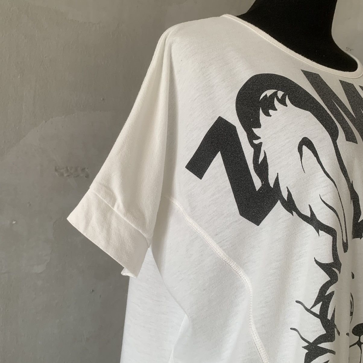 Japanese Brand × Le Grande Bleu (L.G.B.) × Tornado Mart Glad News Zombie Anarchy Shirt Size M / US 6-8 / IT 42-44 - 3 Thumbnail