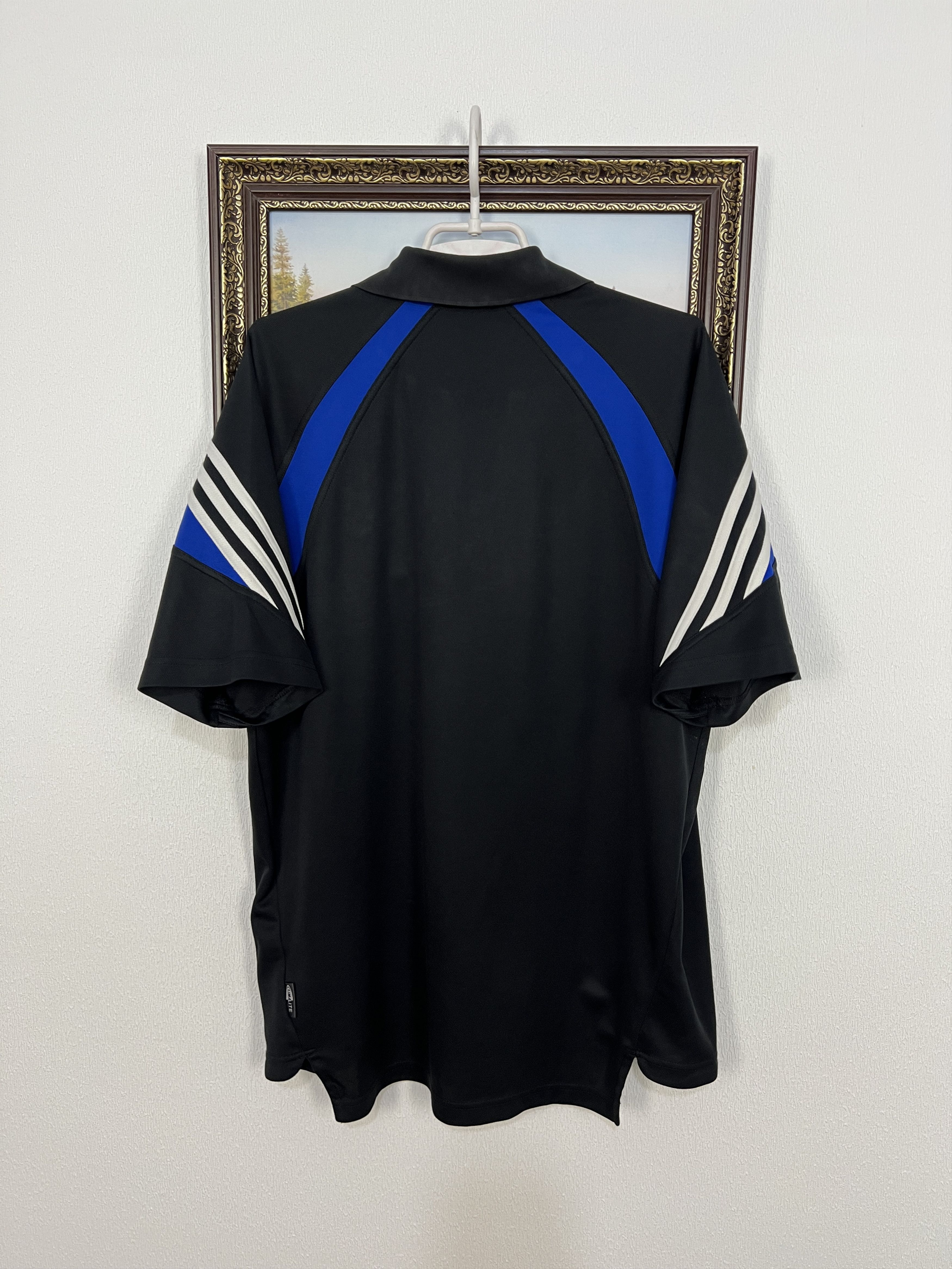 Adidas Vintage Adidas Newcastle United Football Train Polo Shirt Size US L / EU 52-54 / 3 - 14 Thumbnail