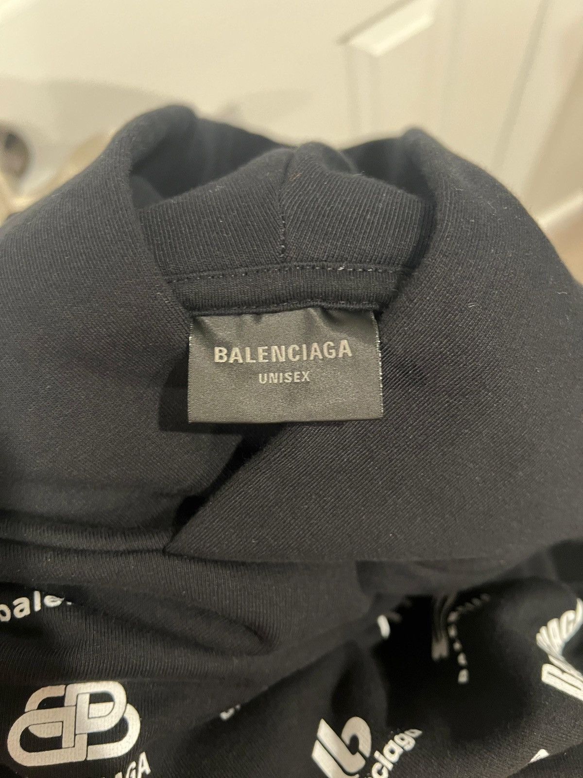 Balenciaga Balenciaga Monogram Logo Hoodie Size US XS / EU 42 / 0 - 4 Thumbnail