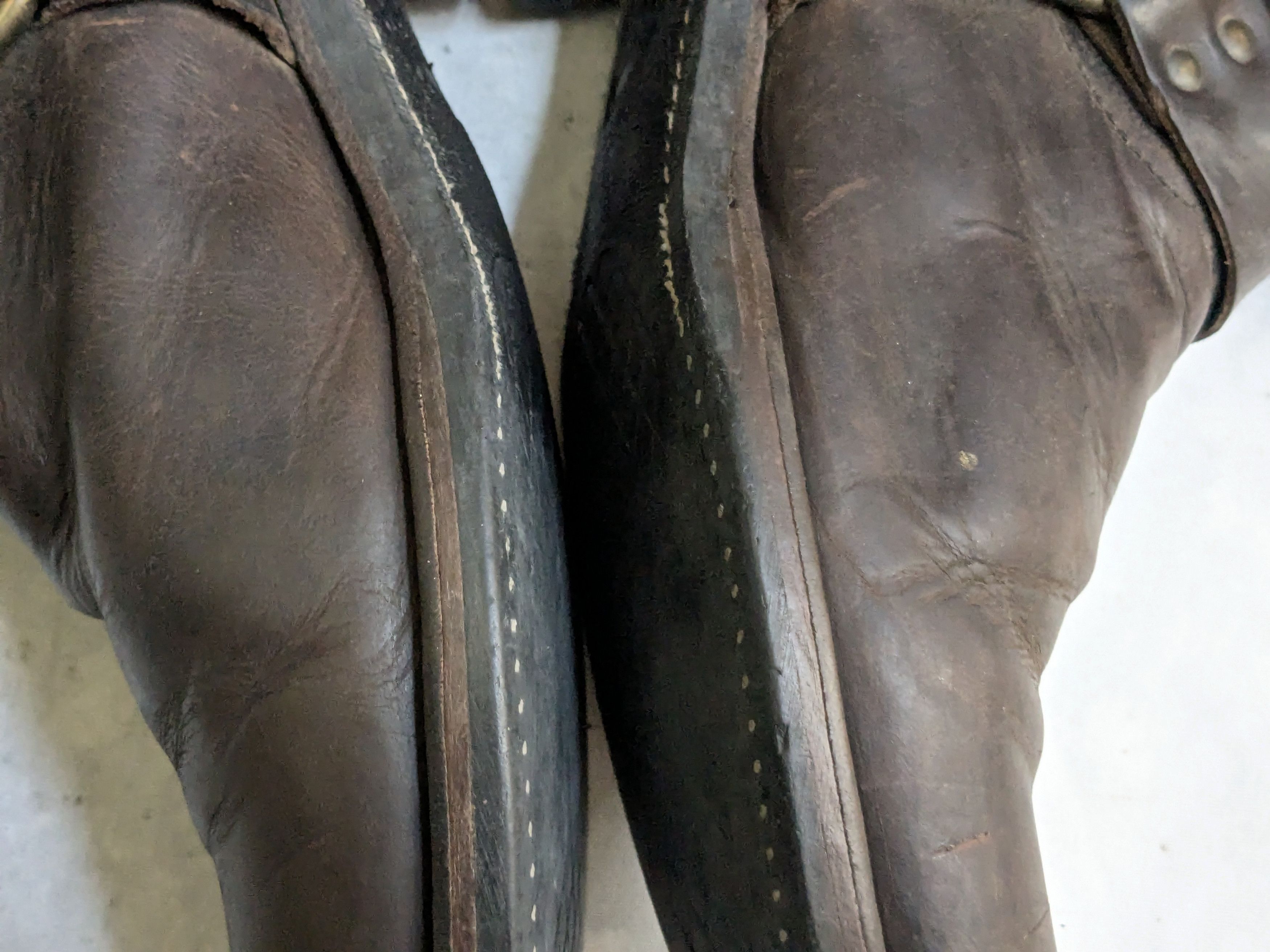 Frye Frye Harness Boots Brown 10.5 M Leather Buckle Strap Size US 10.5 / EU 43-44 - 11 Thumbnail