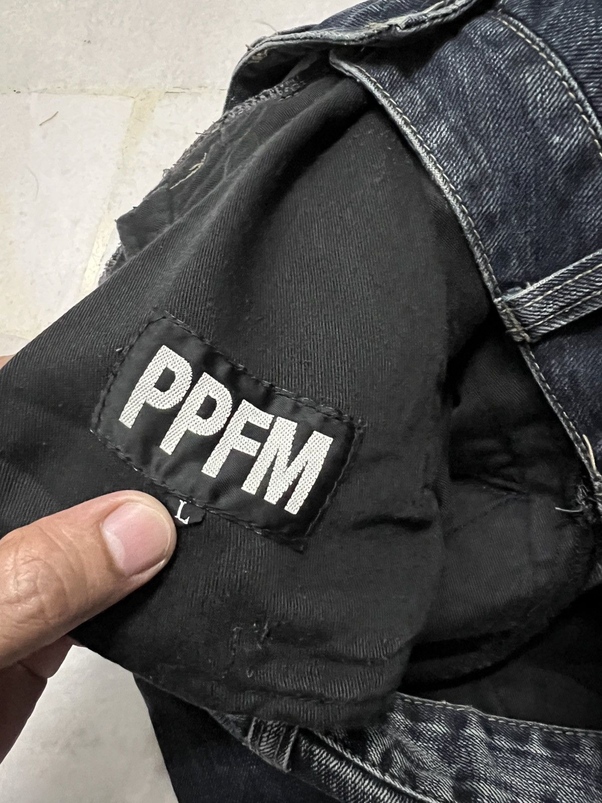 PPFM 🌈Insane PPFM Booze & Pills & Powders Multipocket Punk Jean Size US 34 / EU 50 - 23 Thumbnail