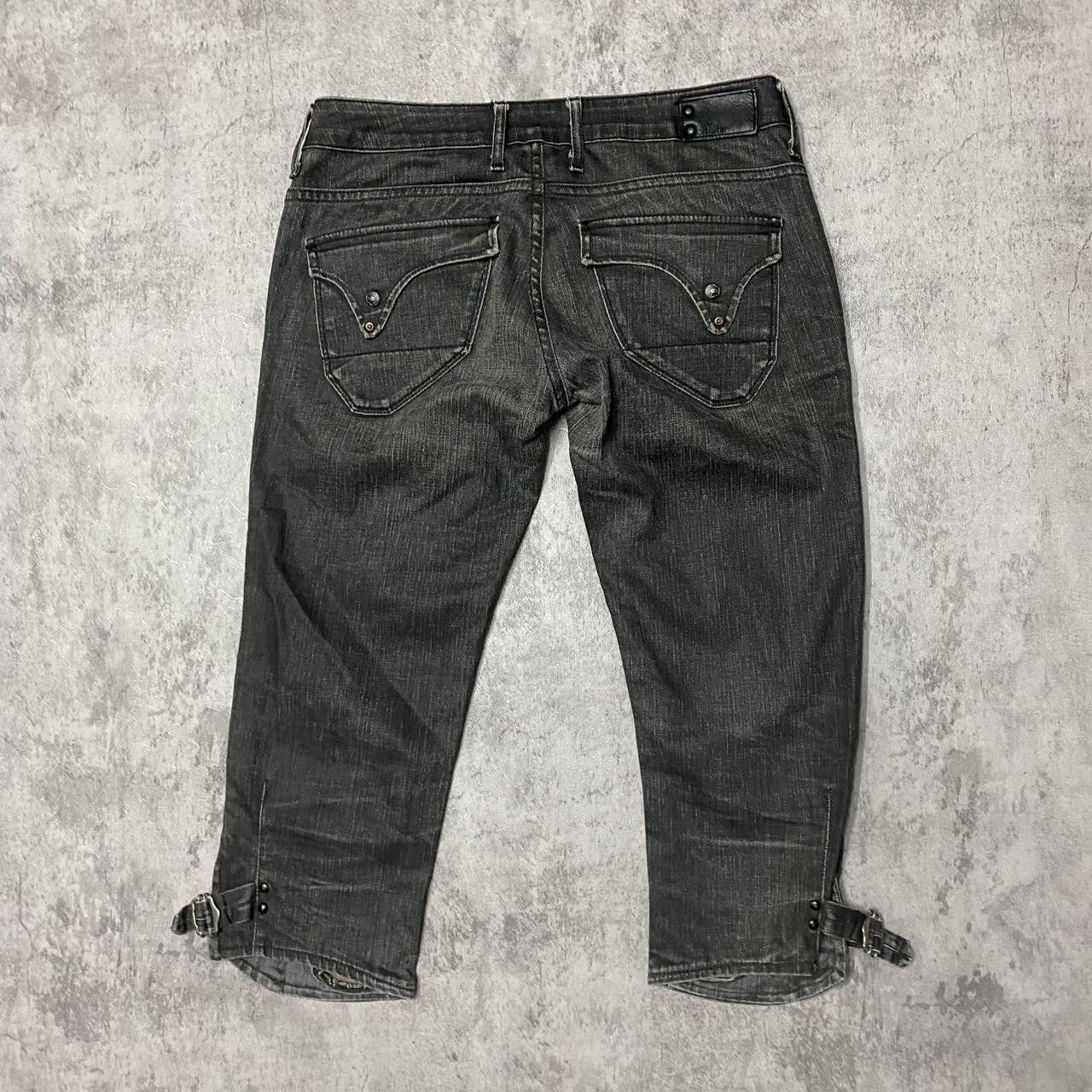 G-Star G-Star RAW black slim fit jeans with adjustable cuffs Size US 30 / EU 46 - 4 Thumbnail
