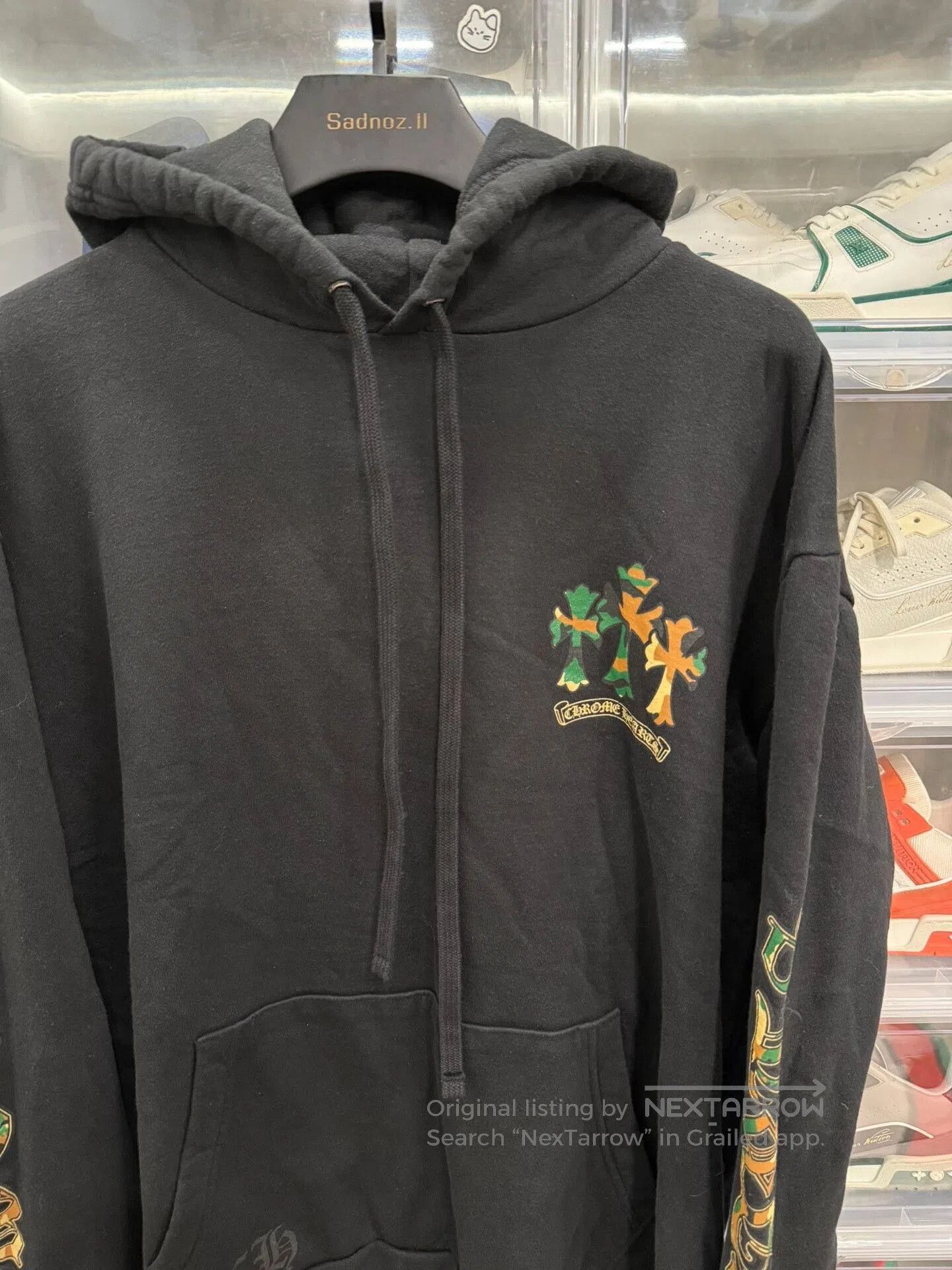 Chrome Hearts chrome hearts camouflage hoodie with design elements. Size US L / EU 52-54 / 3 - 2 Thumbnail