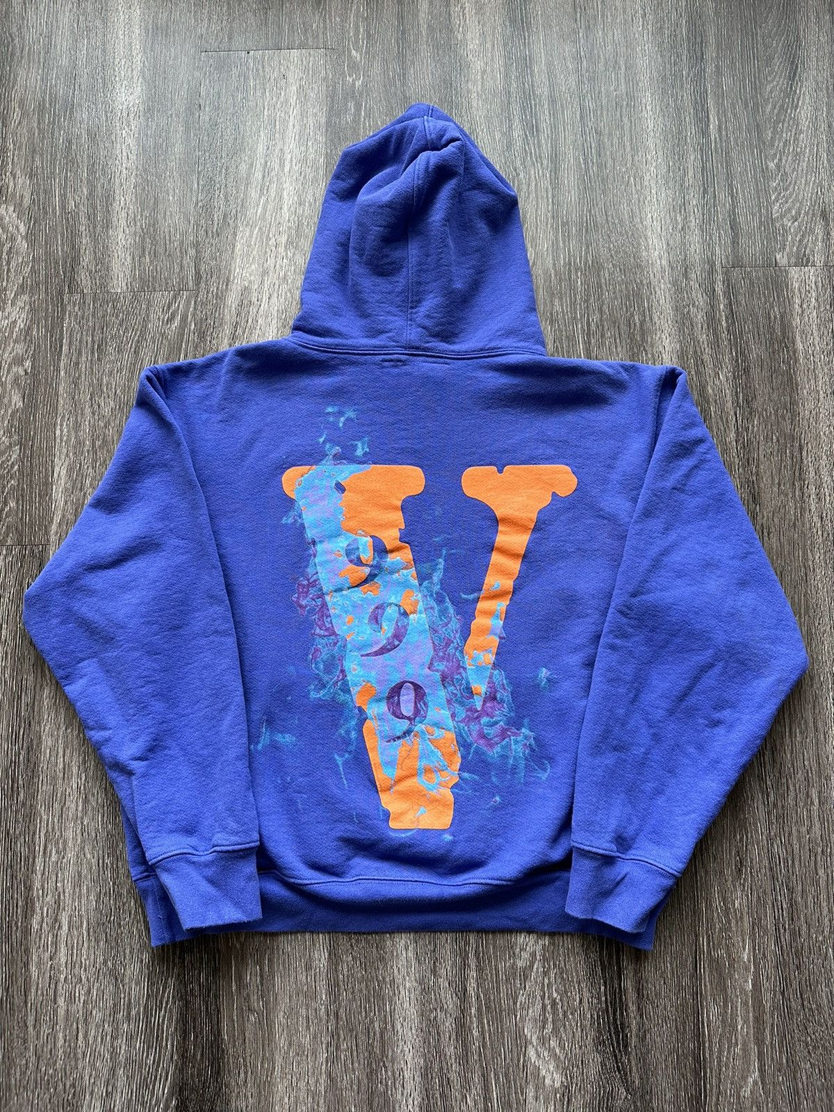 Juice Wrld x Vlone Hoodie Purple