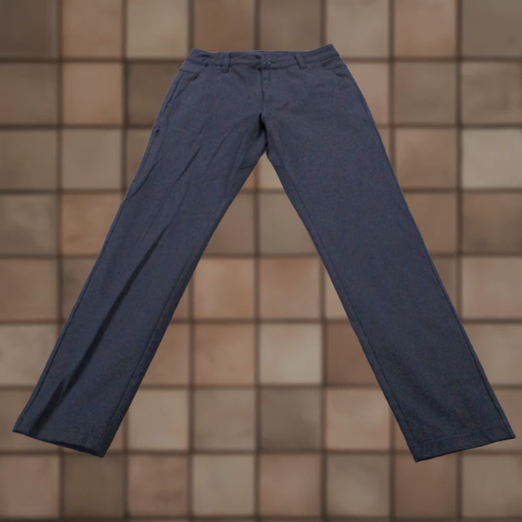Vintage BYLT Pants Mens Size 31 Blue Navy Chino Slim Straight Stretch Premium Basics Business Size US 28 / EU 44 - 1 Thumbnail