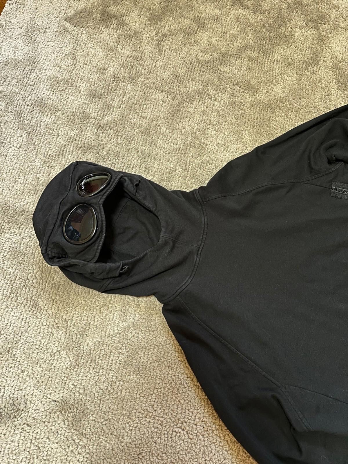 C.P. Company CP Company Zip Goggle Hoodie Jumper Black Sweatshirt Jacket Size US S / EU 44-46 / 1 - 5 Thumbnail