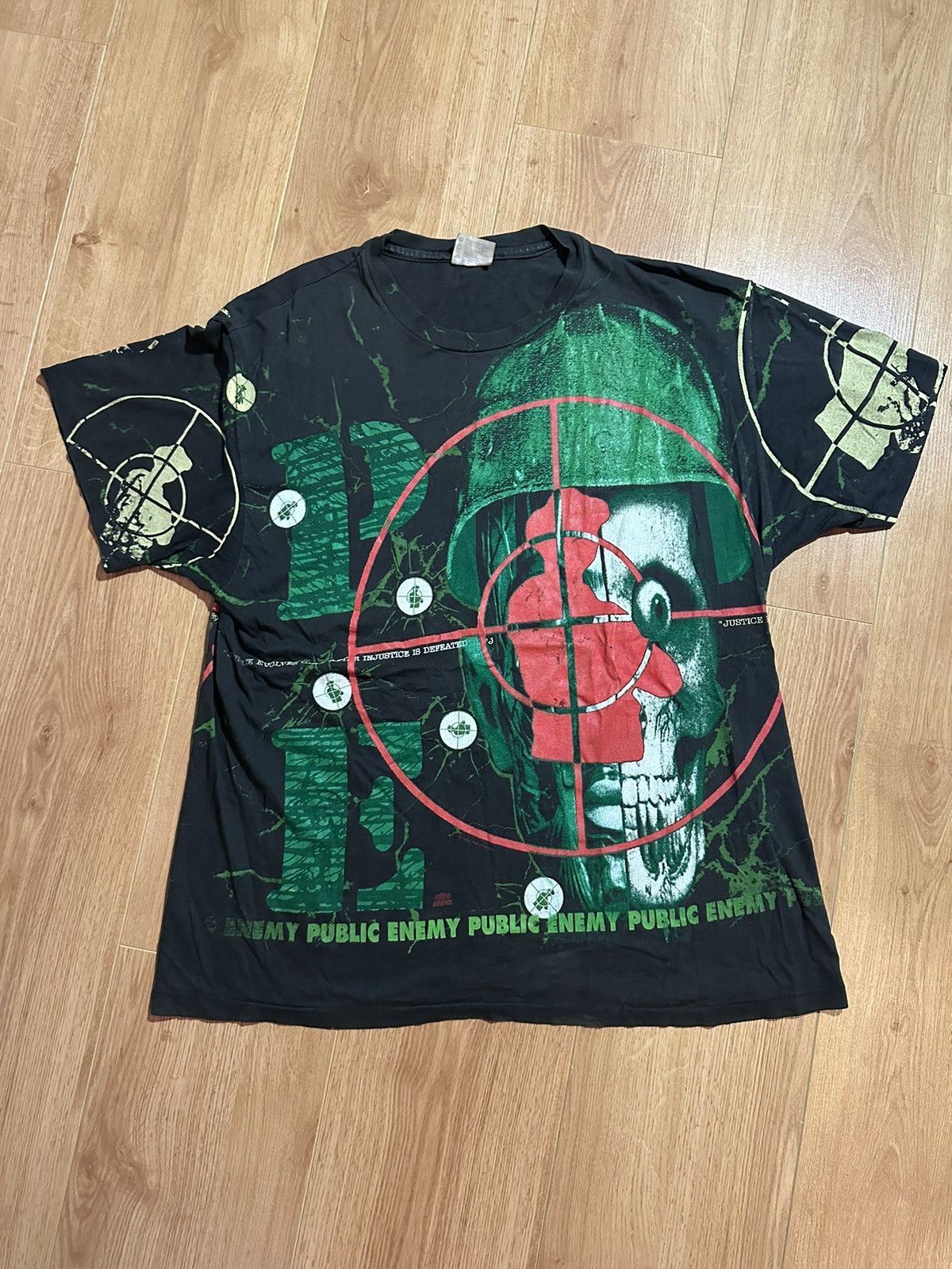 Vintage Vintage 1992 Public Enemy T SHIRT Size US M / EU 48-50 / 2 - 1 Thumbnail