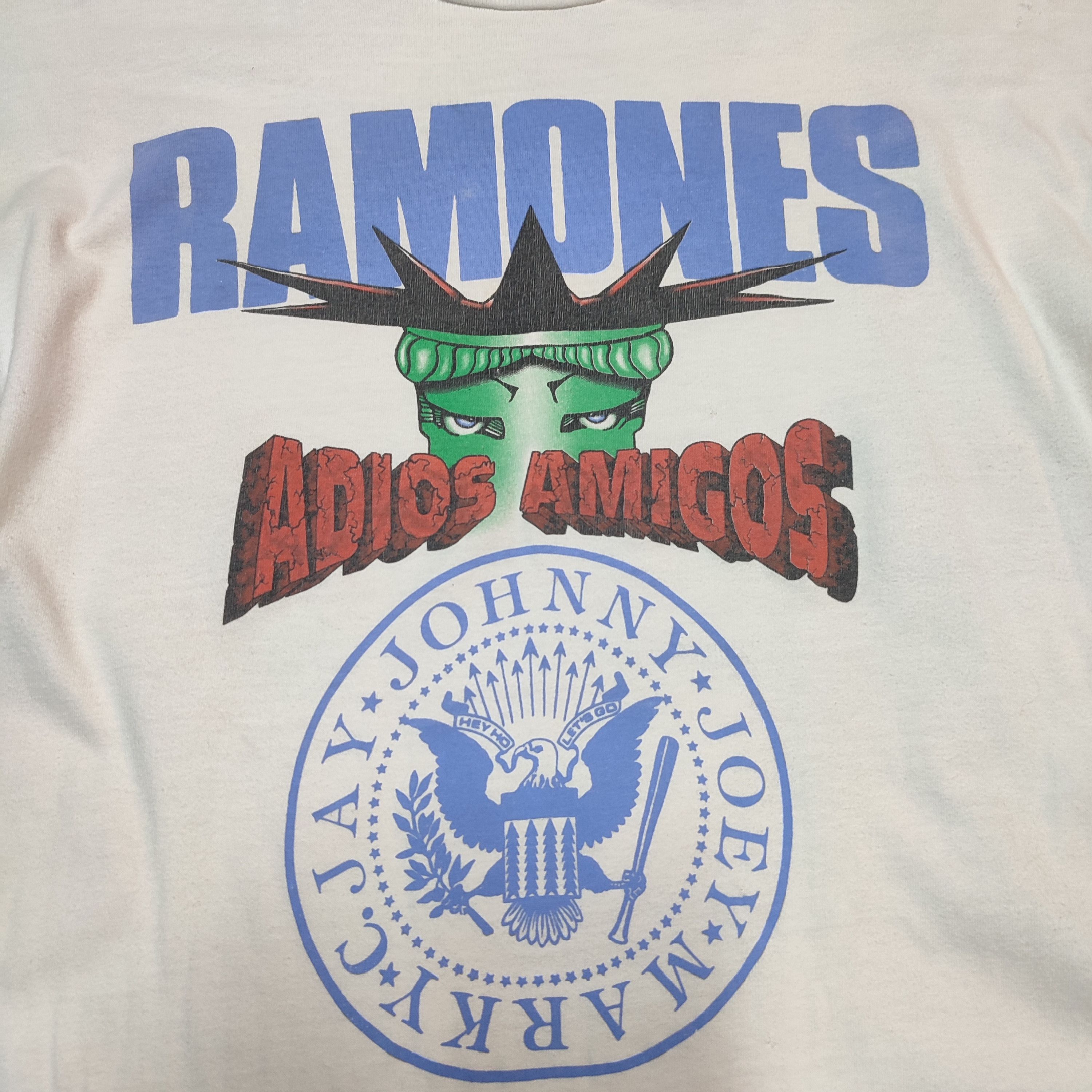 Band Tees × Vintage 🔥RARE🔥 Vintage Ramones Adios Amigos Japan 1995 T-Shirt Size US L / EU 52-54 / 3 - 3 Thumbnail