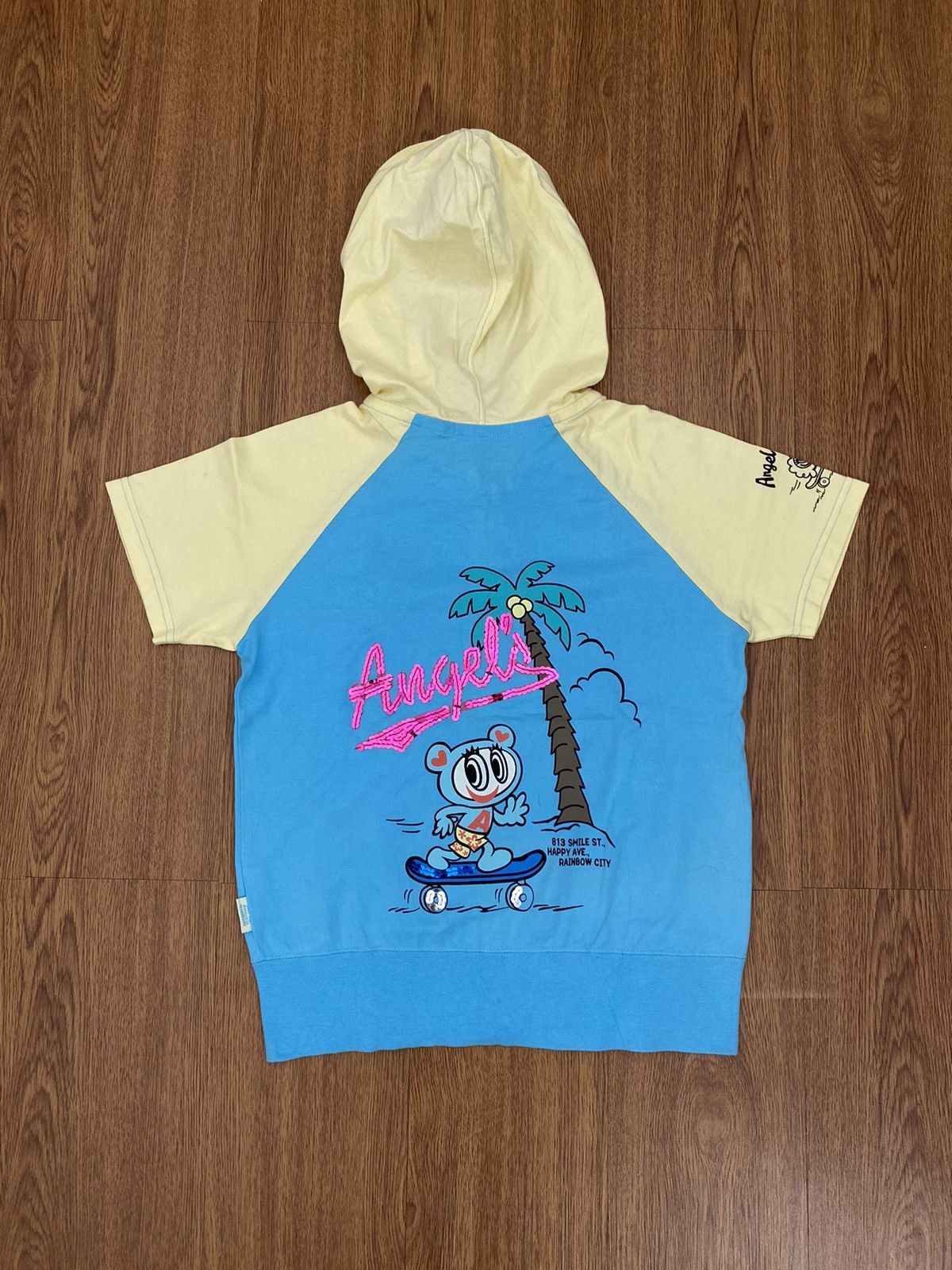 Angel Blue × Hysteric Glamour Angel Blue short sleeve hoodie Size M / US 6-8 / IT 42-44 - 1 Thumbnail