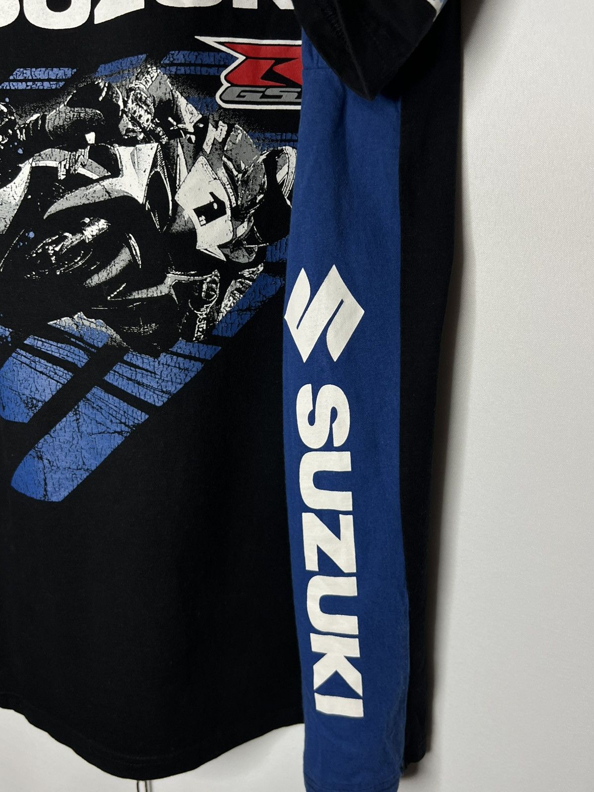 Fox Racing Vintage Team Suzuki GSX Official Big Logo T-Shirt Tee Size US XL / EU 56 / 4 - 8 Thumbnail