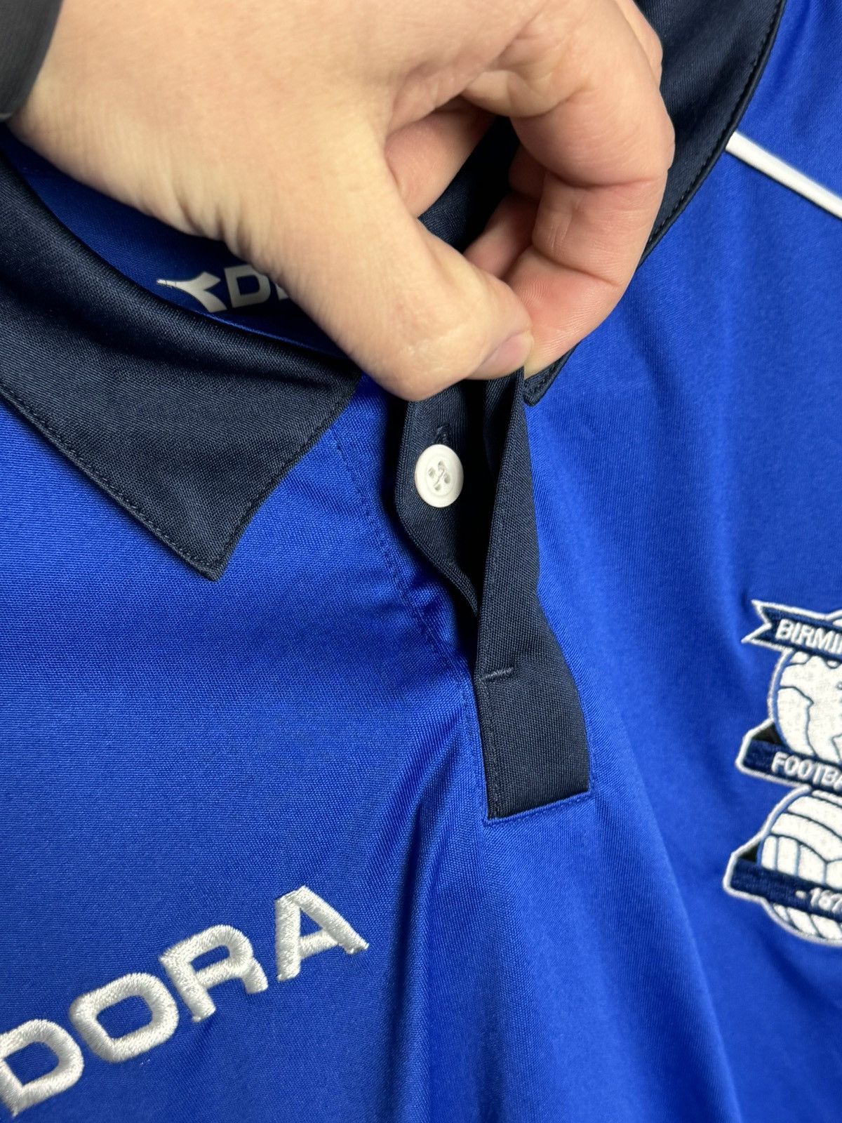 Diadora Birmingham City 12/13 Home Football Jersey Size US L / EU 52-54 / 3 - 4 Thumbnail