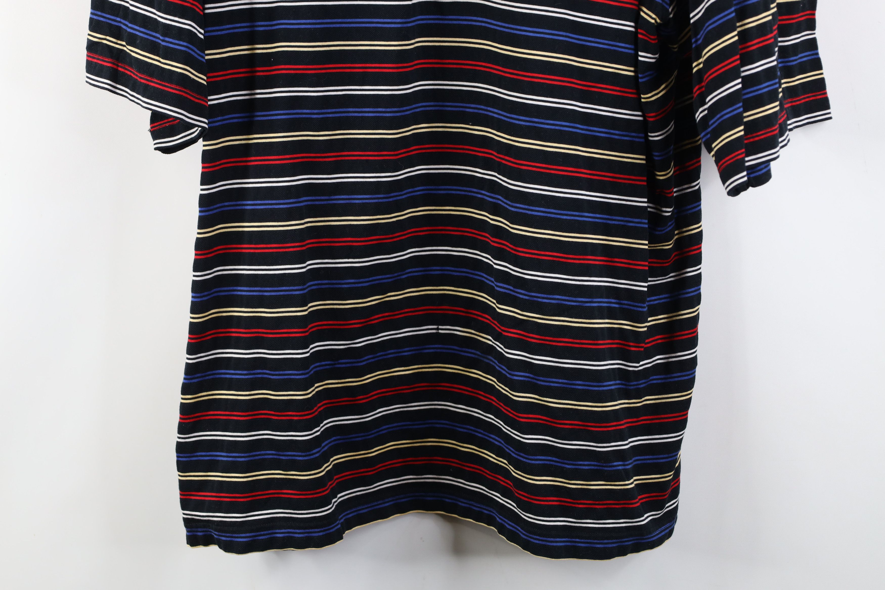 Vintage Vintage 90s Streetwear Striped Knit Collared Golf Polo Shirt Size US XL / EU 56 / 4 - 3 Thumbnail