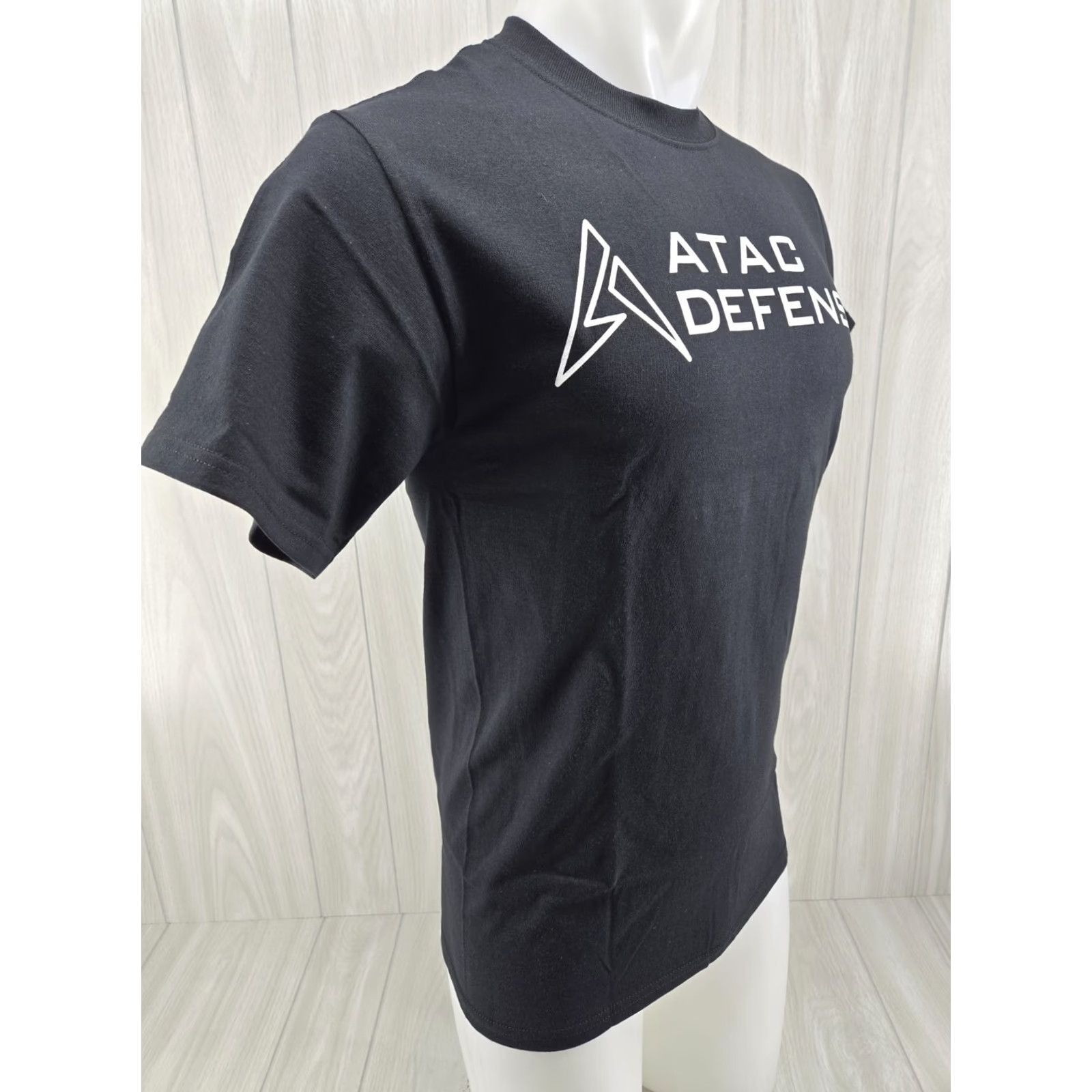 Port & Company Port & Company ATAC Defense Black Shirt Mens Small Short Sleeve T-Shirt Crew Neck Cotton Logo Easy Care Regular Fit Size US S / EU 44-46 / 1 - 5 Thumbnail
