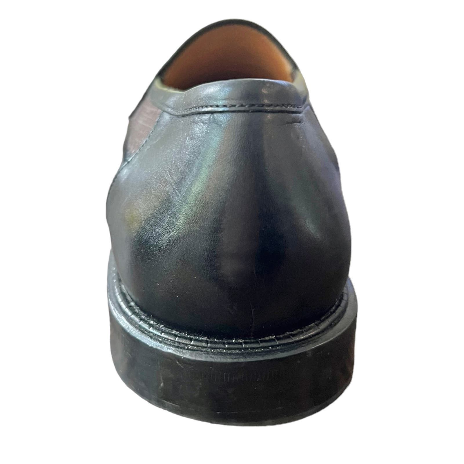 Vintage Vintage Avventura Brown & Black Leather Loafer Size 9.5M Size US 9.5 / EU 42-43 - 10 Thumbnail