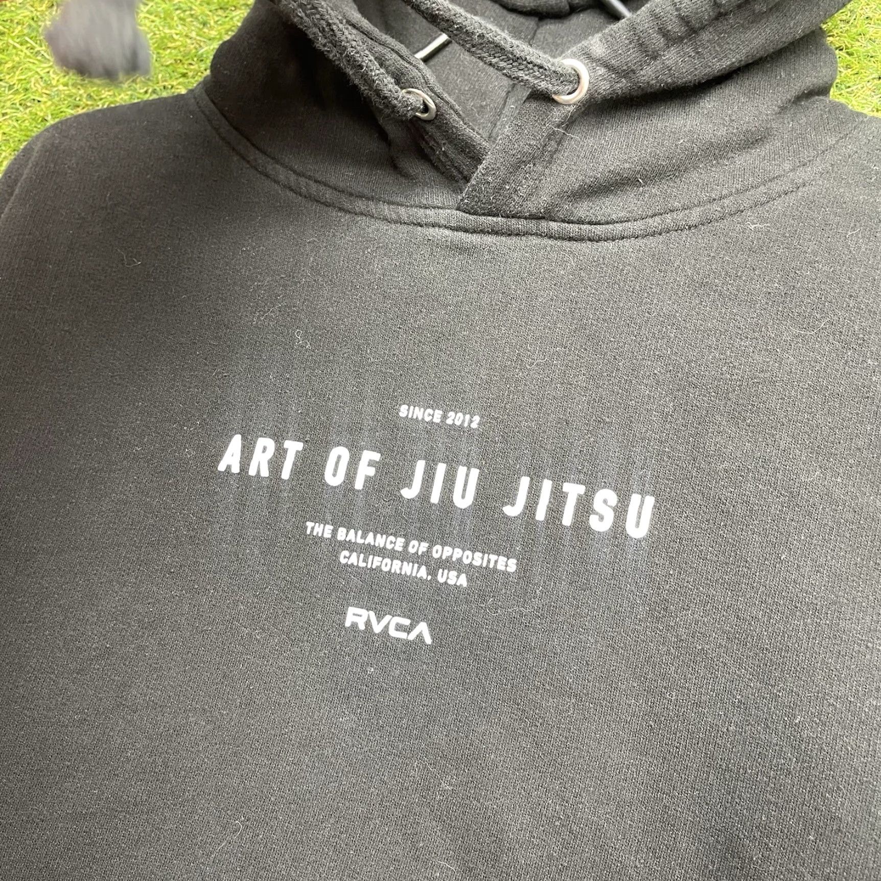 RVCA RVCA x AOJ Art Of Jiu jitsu BJJ Hoodie Mens Medium Rare Special Edition Black Size US M / EU 48-50 / 2 - 5 Thumbnail