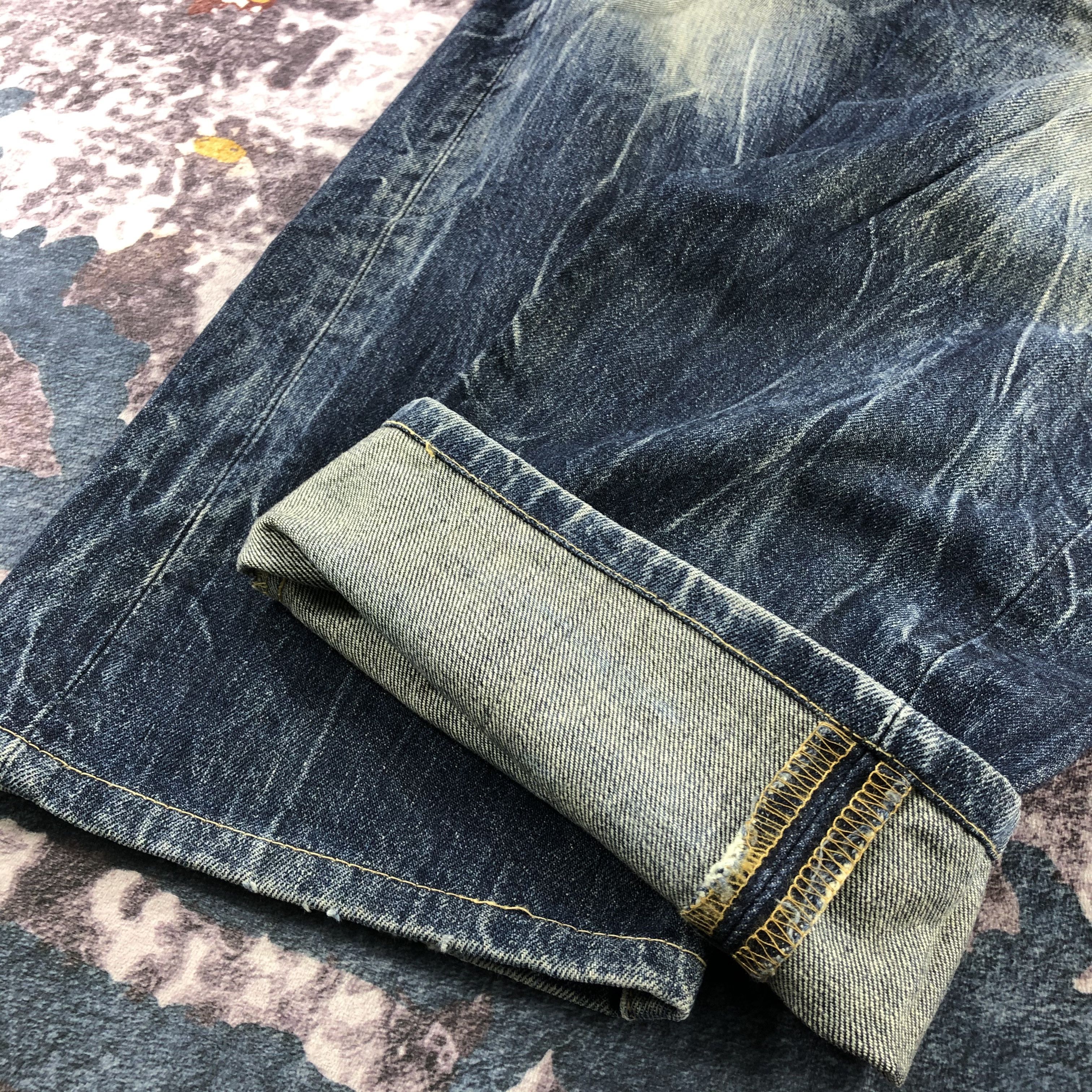Levi's 90s Vintage Blue Wash Levis 501 Jeans-JM2733 Size US 34 / EU 50 - 9 Thumbnail
