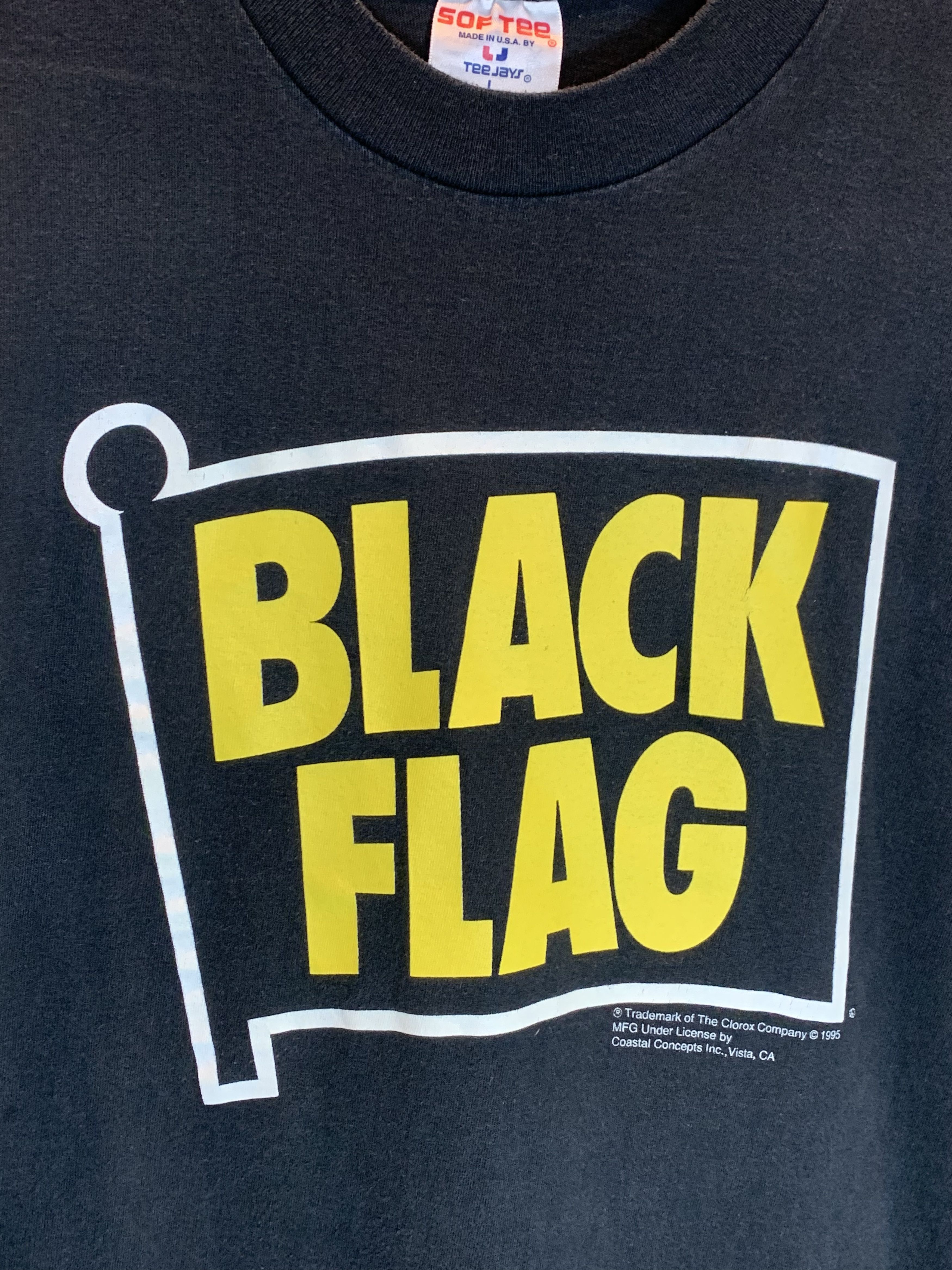 Band Tees RARE* Vintage 90’s Black Flag Single Stitch USA-Made T-Shirt Size US L / EU 52-54 / 3 - 2 Thumbnail
