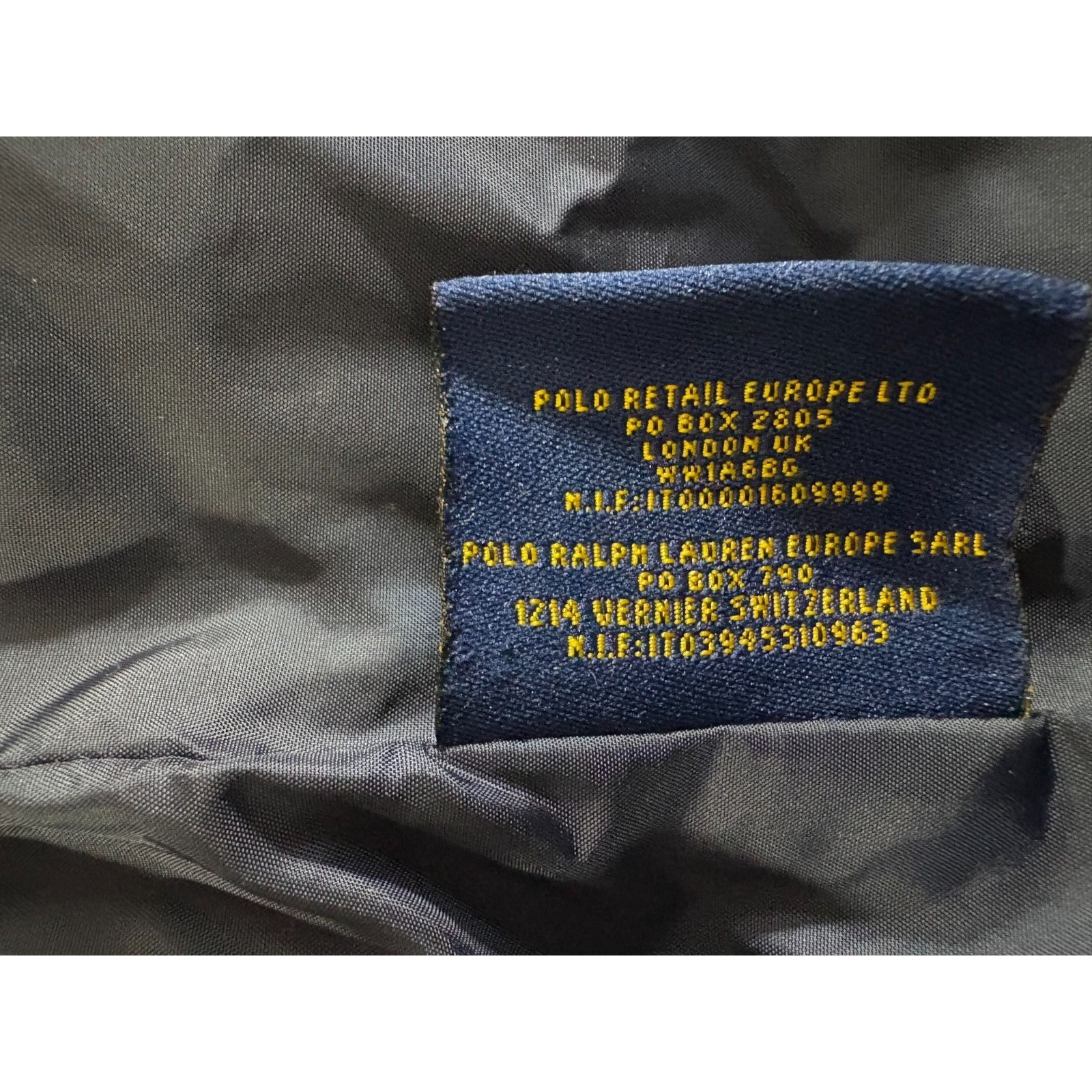 Ralph Lauren Rugby Ralph Lauren patch "12" canvas Down Vest size L color Size US L / EU 52-54 / 3 - 3 Thumbnail