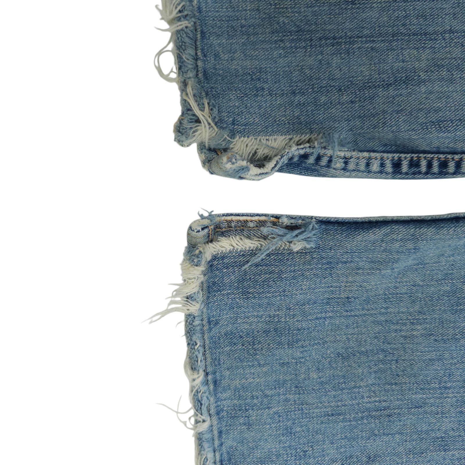 American Eagle Outfitters American Eagle Straight Leg Jeans 31x32 (Fit 31x31.5) Distre Size US 31 - 3 Thumbnail