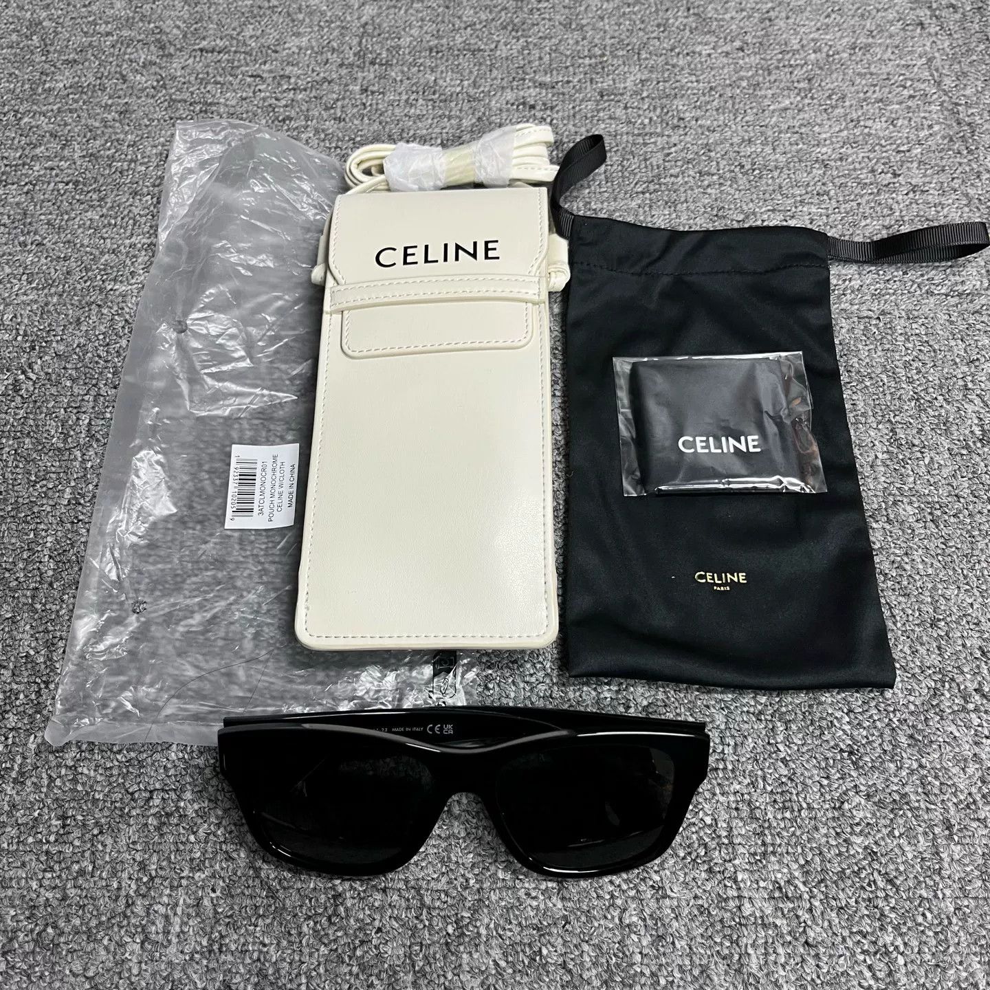 Celine Celine Black Hoodie Men Size US M / EU 48-50 / 2 - 1 Thumbnail