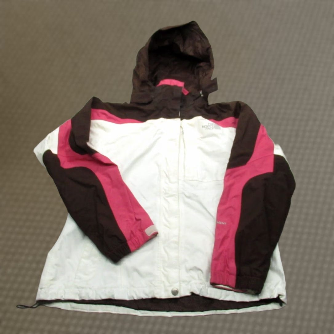The North Face VINTAGE The North Face Jacket Women Medium Pink White Waterproof Hooded 3in1 SHELL Rain Snow Size M / US 6-8 / IT 42-44 - 1 Thumbnail