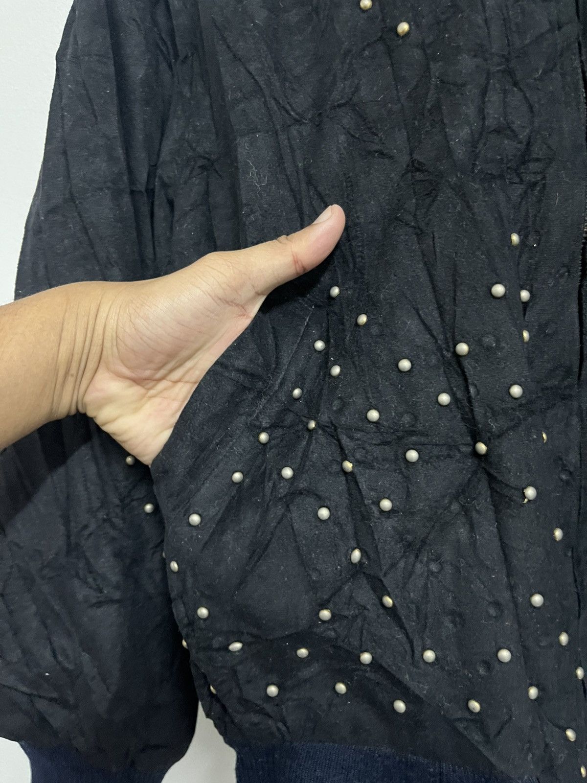 Japanese Brand 💥Liosertan Japan Studded Punk Vintage Velvet Size US L / EU 52-54 / 3 - 5 Thumbnail