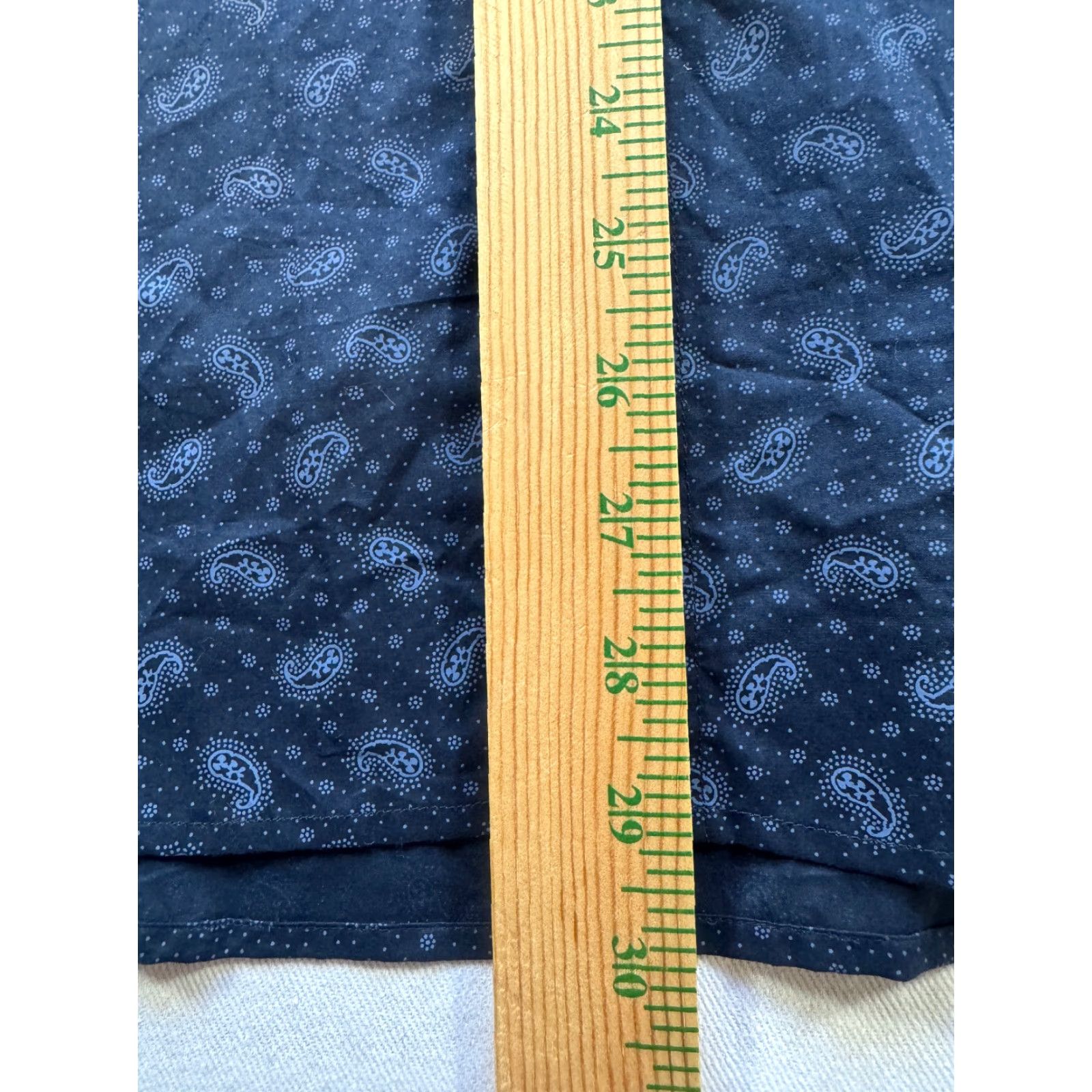 Perry Ellis Perry Ellis Shirt Mens Small Blue Paisley Button-Up Long Sleeve NWT 2018 Size US L / EU 52-54 / 3 - 6 Thumbnail