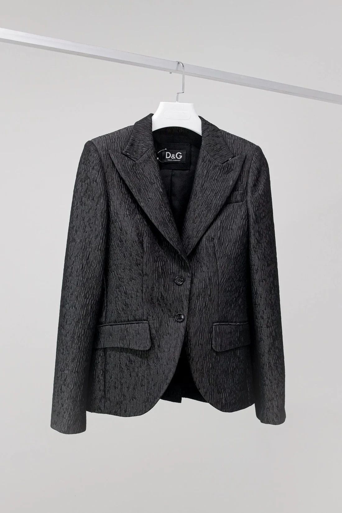 Dolce & Gabbana Dolce & Gabbana Textured Blazer Size M / US 6-8 / IT 42-44 - 1 Thumbnail