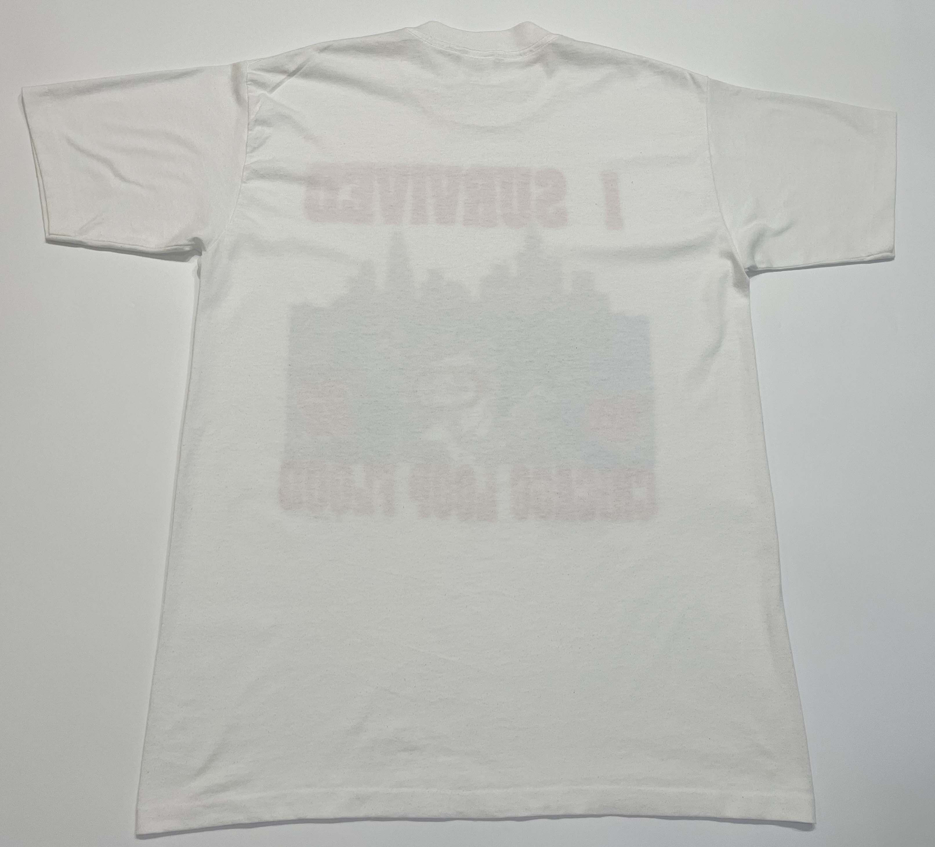 Vintage Vintage 1992 I Survived Chicago Loop Flood T-Shirt Size US L / EU 52-54 / 3 - 8 Thumbnail