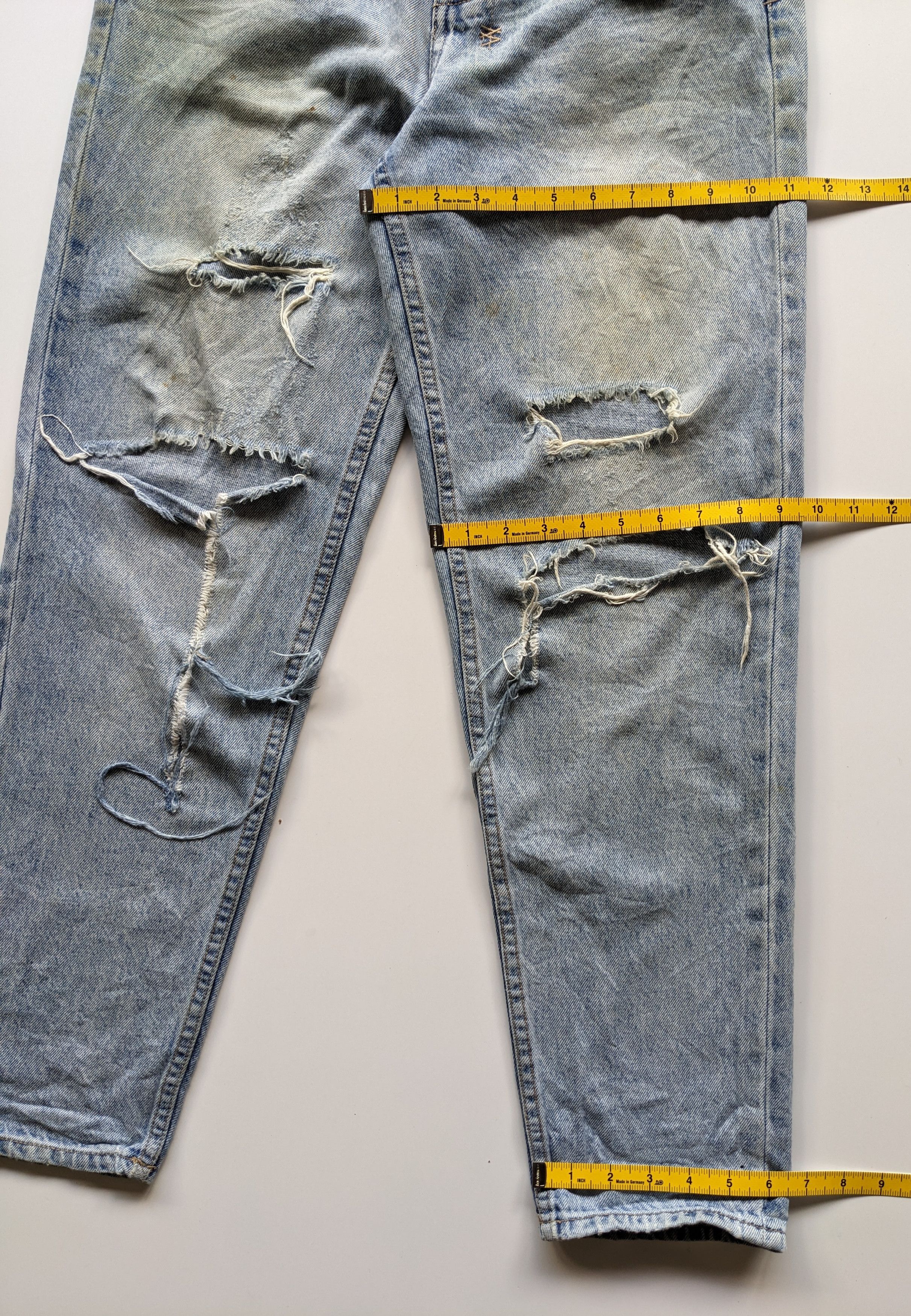 Ksubi Ksubi Bullet Tru Blue ripped jeans Size US 31 - 12 Thumbnail