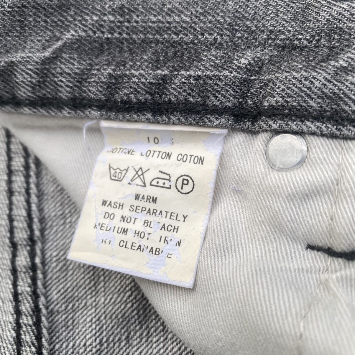 Yohji Yamamoto Rare YOHJI YAMAMOTO Femme Mode Magic Wash Jeans Size US 31 - 13 Thumbnail