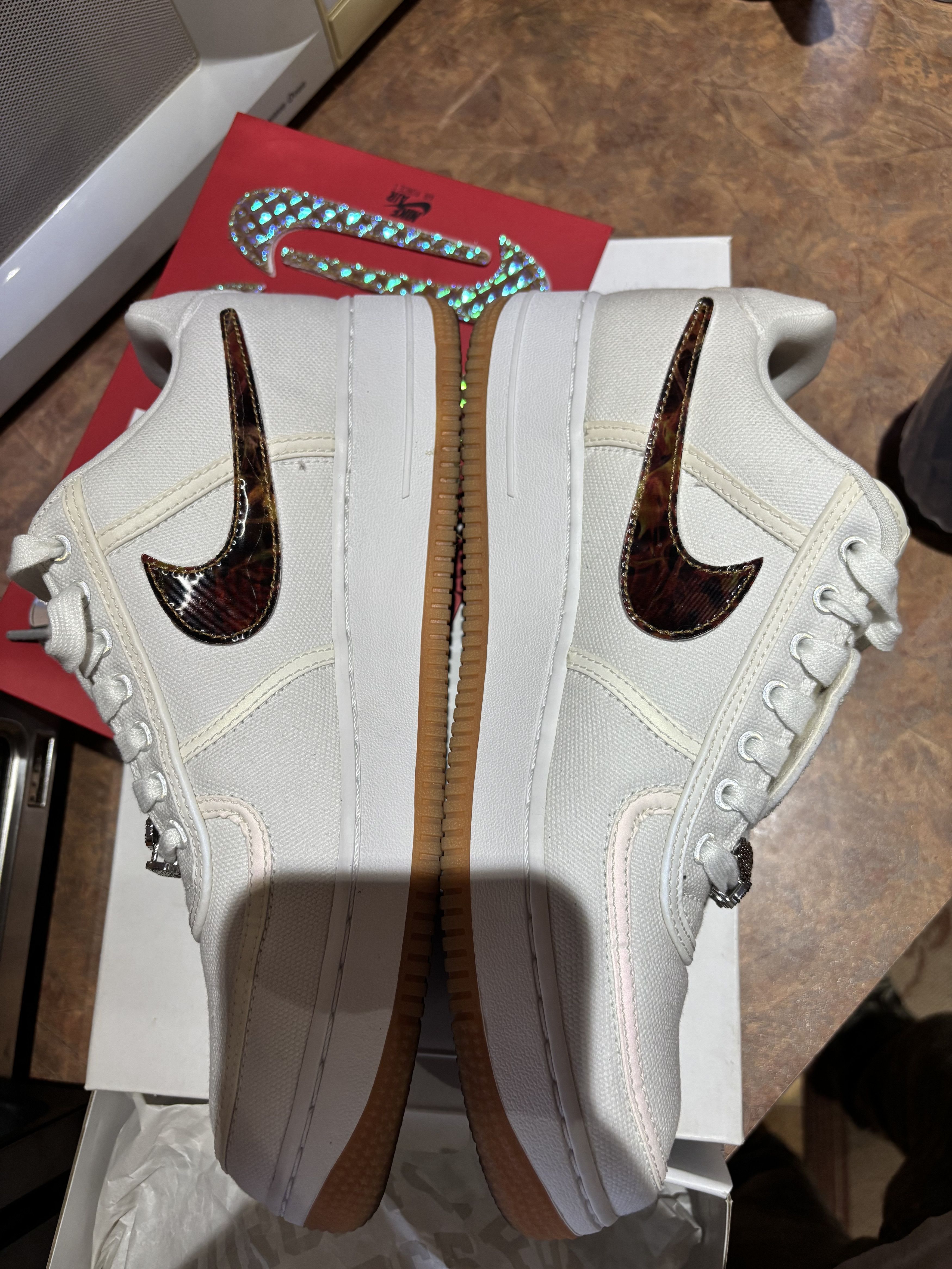 Nike × Travis Scott Nike Air Force 1 Low Travis Scott AF100 Size US 10 / EU 43 - 3 Thumbnail