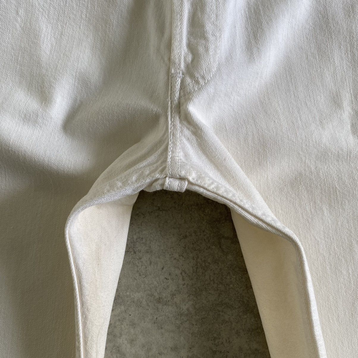 Levi's Size 30x34 Vintage 2004 Levi’s 501 Off White Denim Jeans Size US 30 / EU 46 - 9 Thumbnail