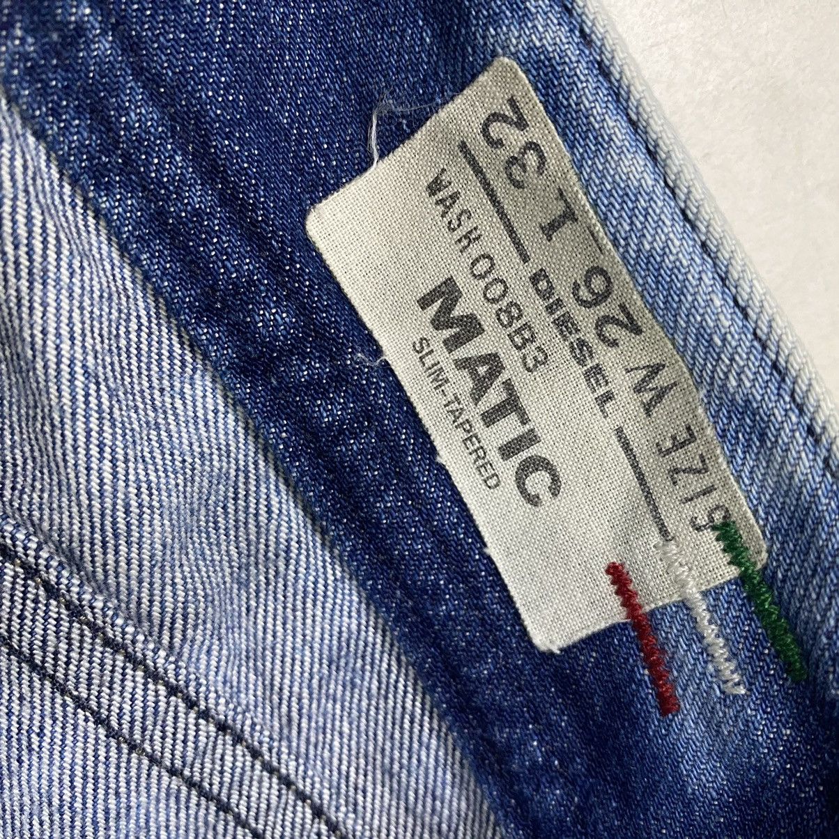 Diesel DIESEL INDUSTRY SKINNY DISTRESSED DENIM Size 30" / US 8 / IT 44 - 13 Thumbnail
