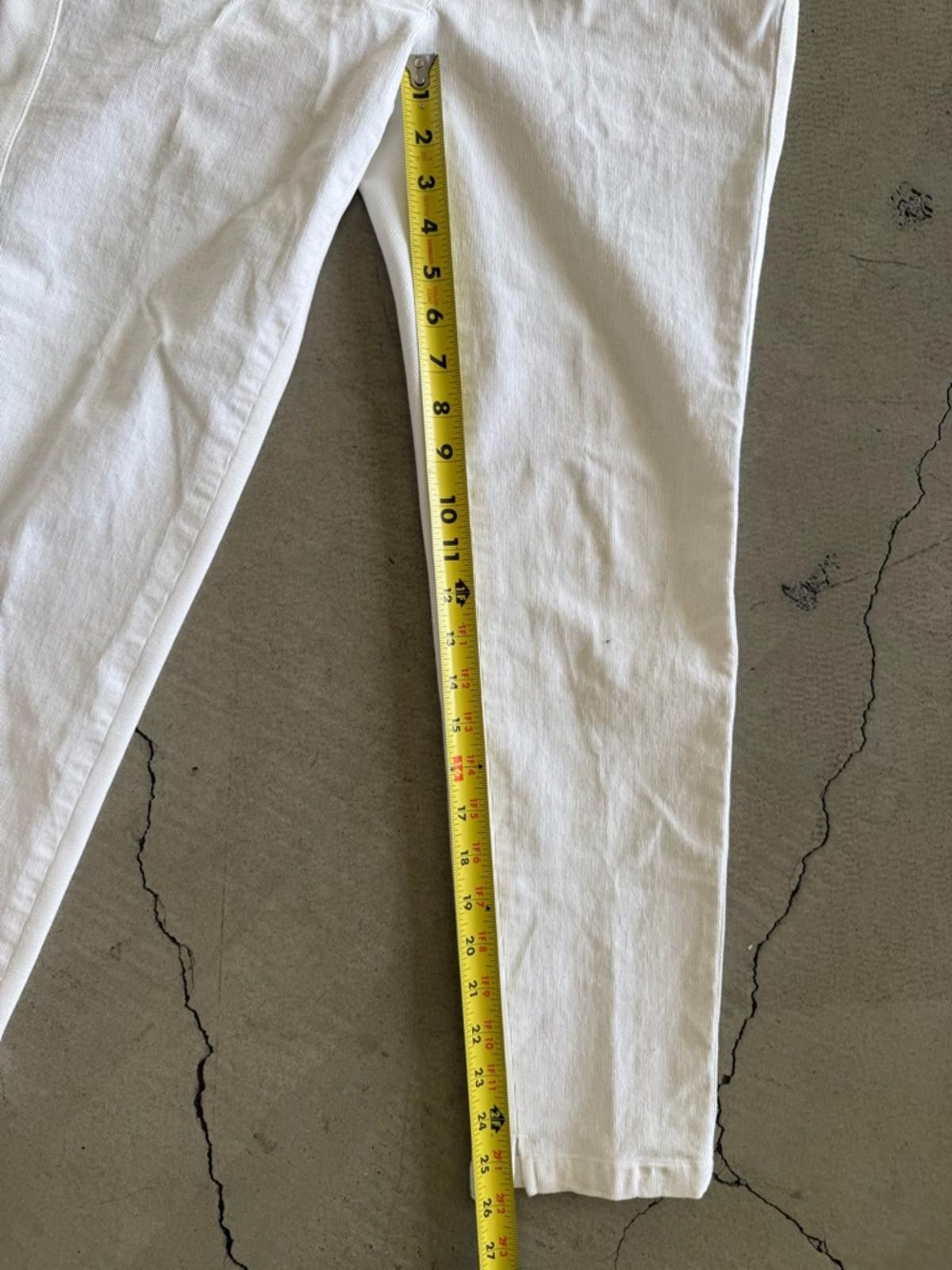 Wrangler W.ANGLE / Corduroy Golf Pants with Split Hem / White Size 28" / US 6 / IT 42 - 6 Thumbnail