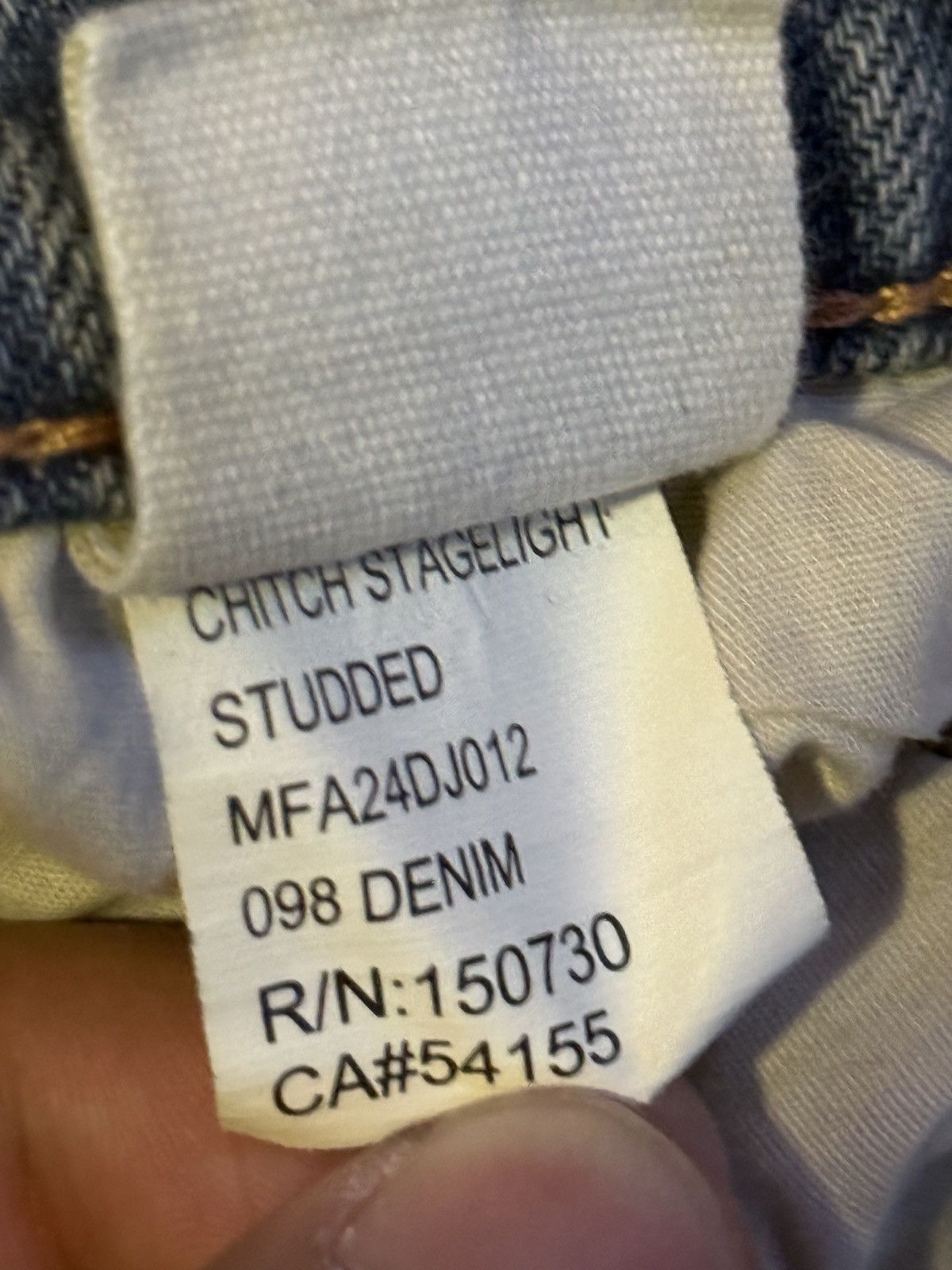 Ksubi Ksubi Van Winkle Skinny Jeans in Blue Size US 36 / EU 52 - 8 Thumbnail