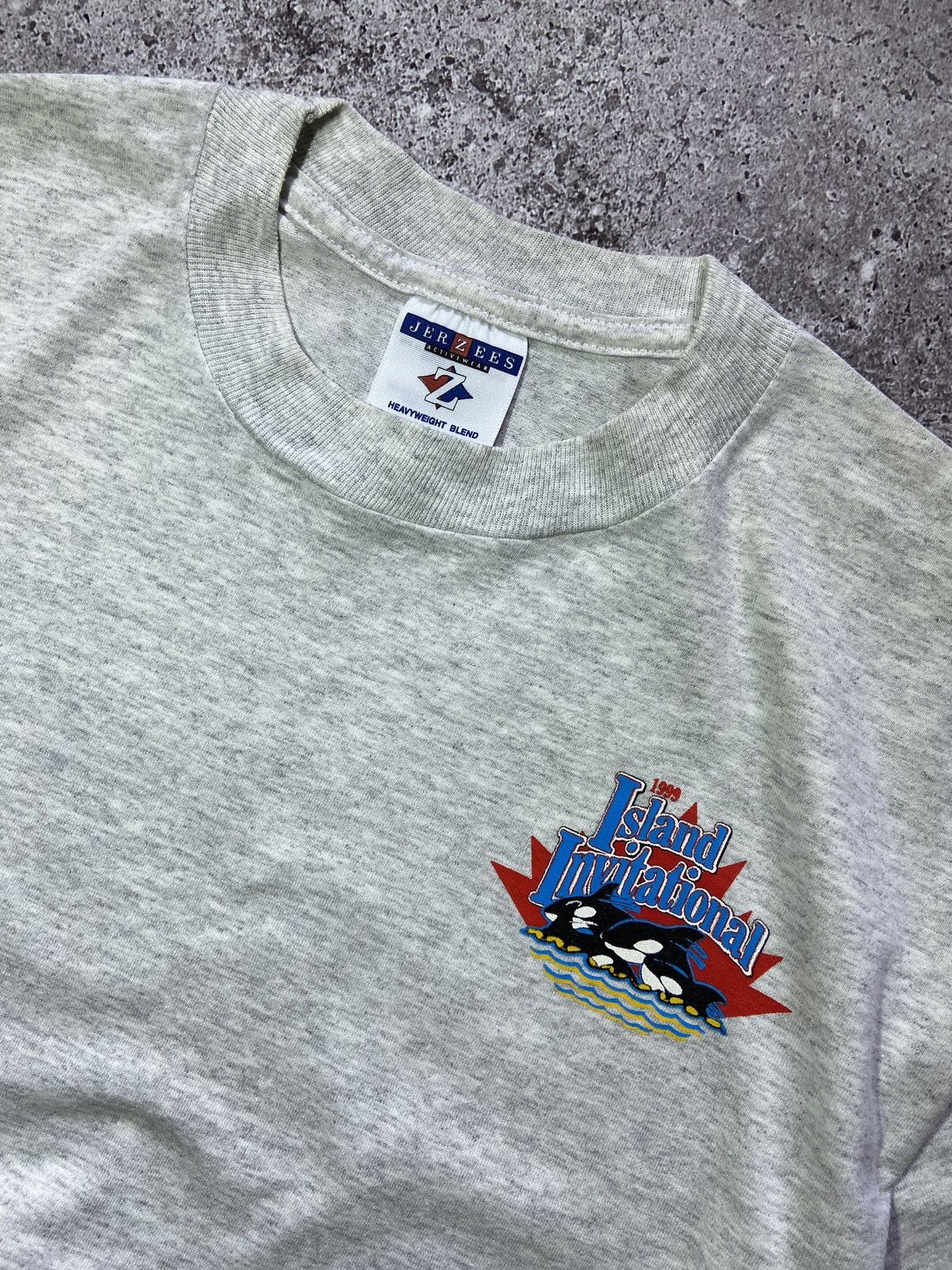 Jerzees × Vintage 💥Island Invitational 1999 vintage rare t-shirt‼️ Size US M / EU 48-50 / 2 - 3 Thumbnail