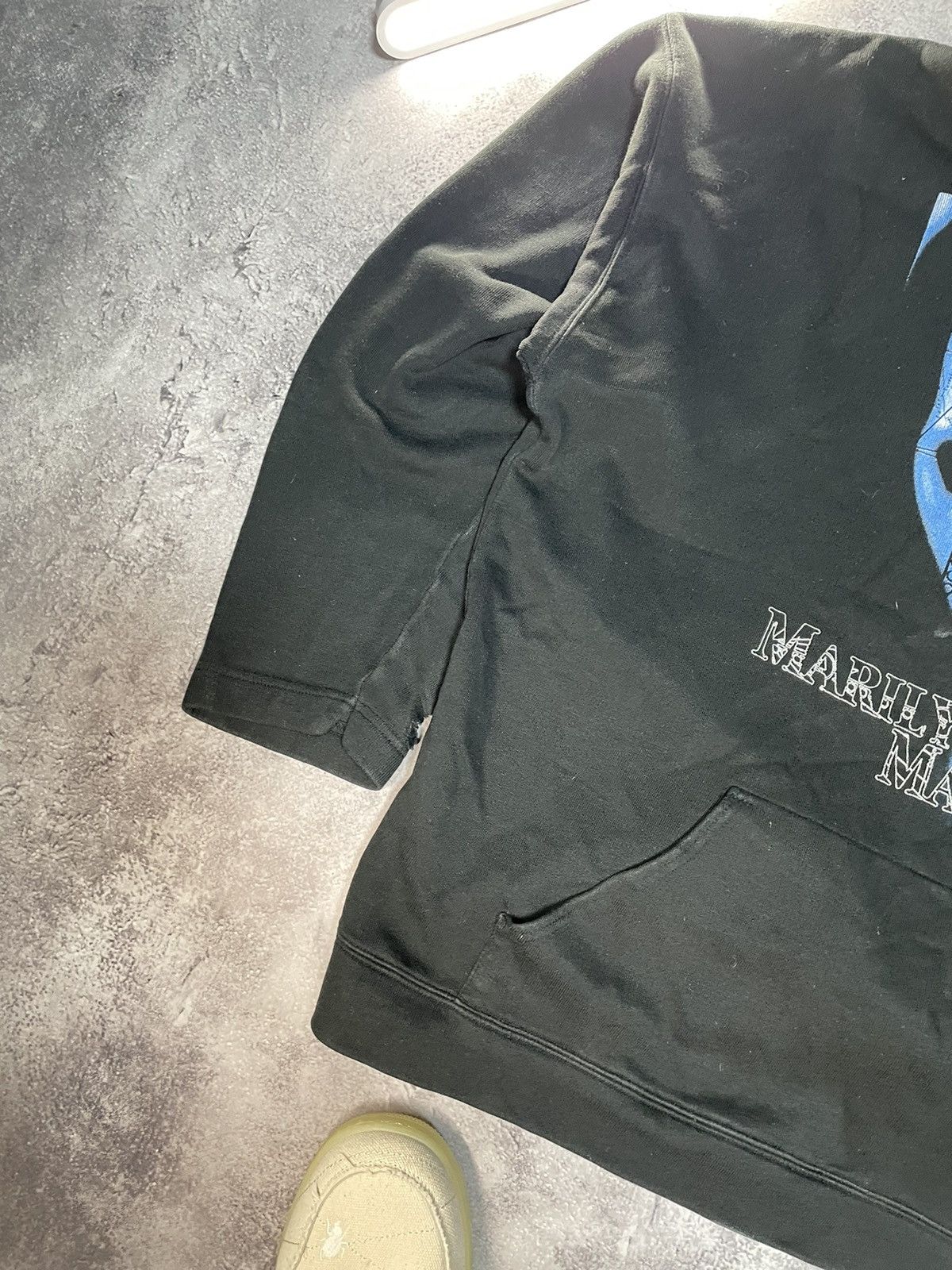 Vtg Marilyn Manson Holy Wood Archive Hoodie Y2K XL
