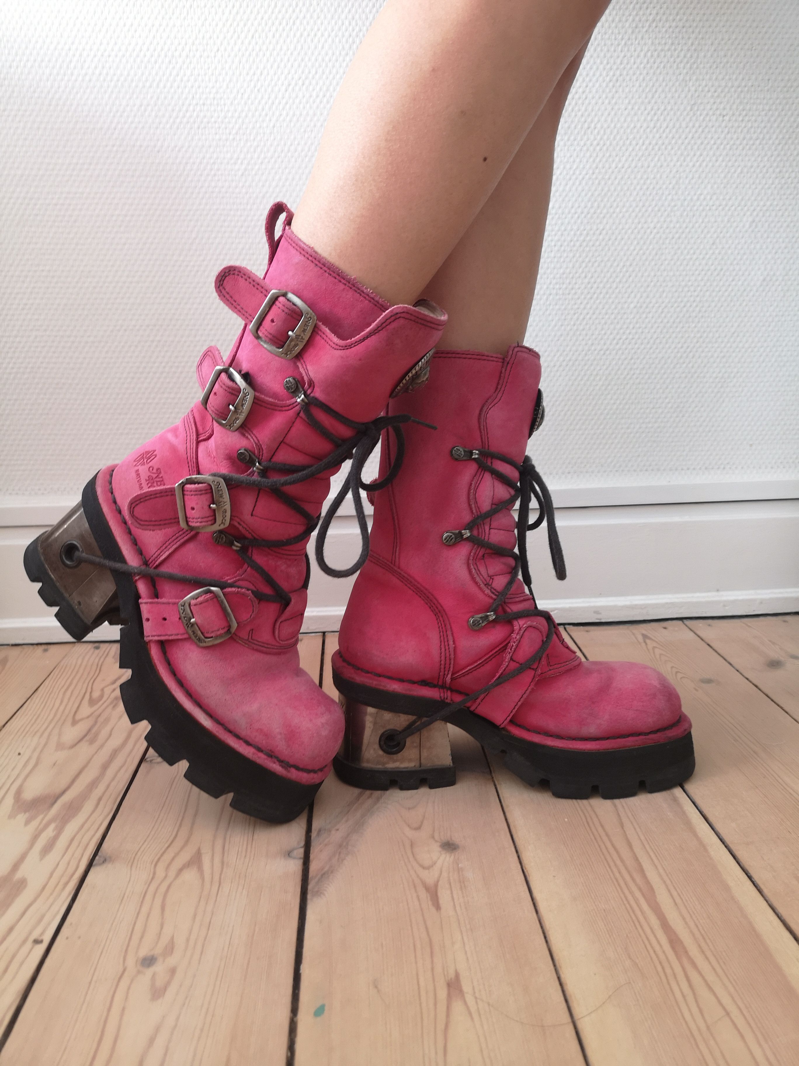 M 373 New Rock Brown Boots BOOT METALLIC M-373-V5