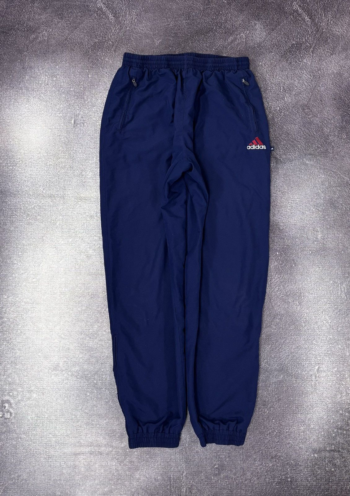 Adidas Vintage 1990s Adidas Y2K Tracksuit Blue Baggy Retro Hype Size US XL / EU 56 / 4 - 2 Thumbnail