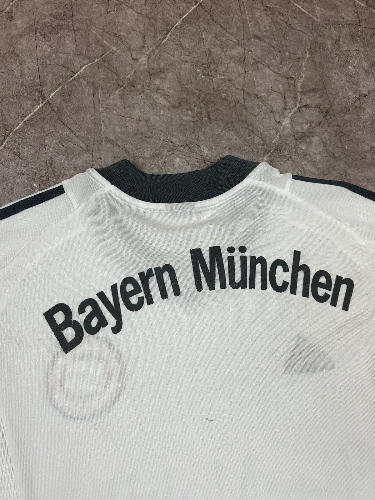 Adidas Bayern Munchen 2002-03 Adidas Vintage Soccer Jersey Size US XL / EU 56 / 4 - 17 Thumbnail