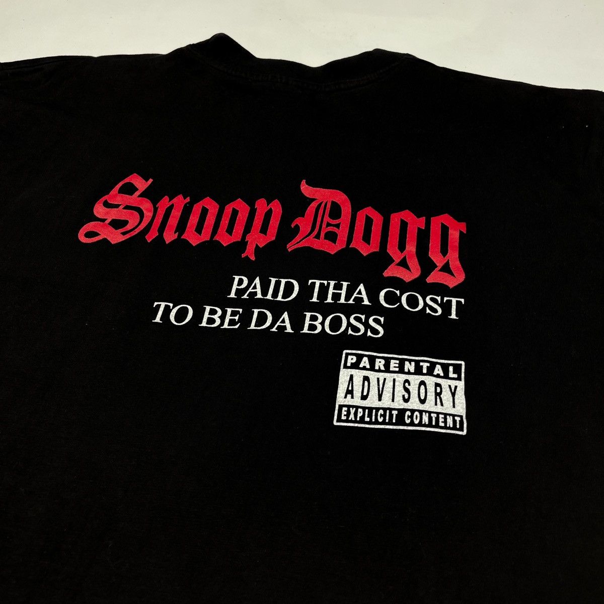 Snoop Dogg × Vintage Vintage Snoop Dogg Paid Tha Cost To Be Da Boss T-Shirt Size US M / EU 48-50 / 2 - 5 Thumbnail