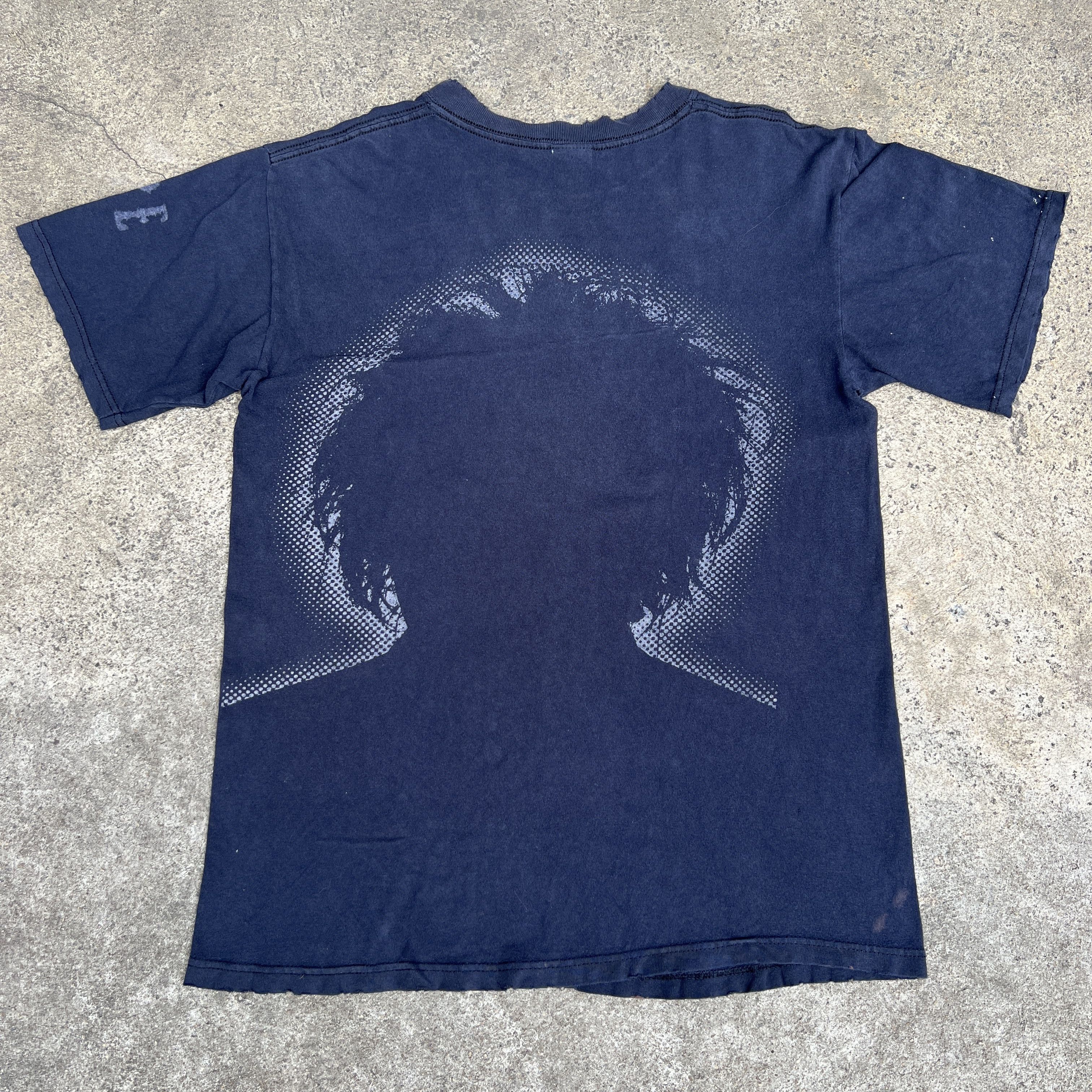 Band Tees Vintage Y2K The Cure Promo Tee Robert Smith faded Distressed Size US M / EU 48-50 / 2 - 10 Thumbnail