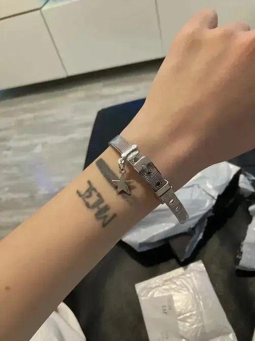 Jewelry Star Charms Bracelets in Silver, Men's