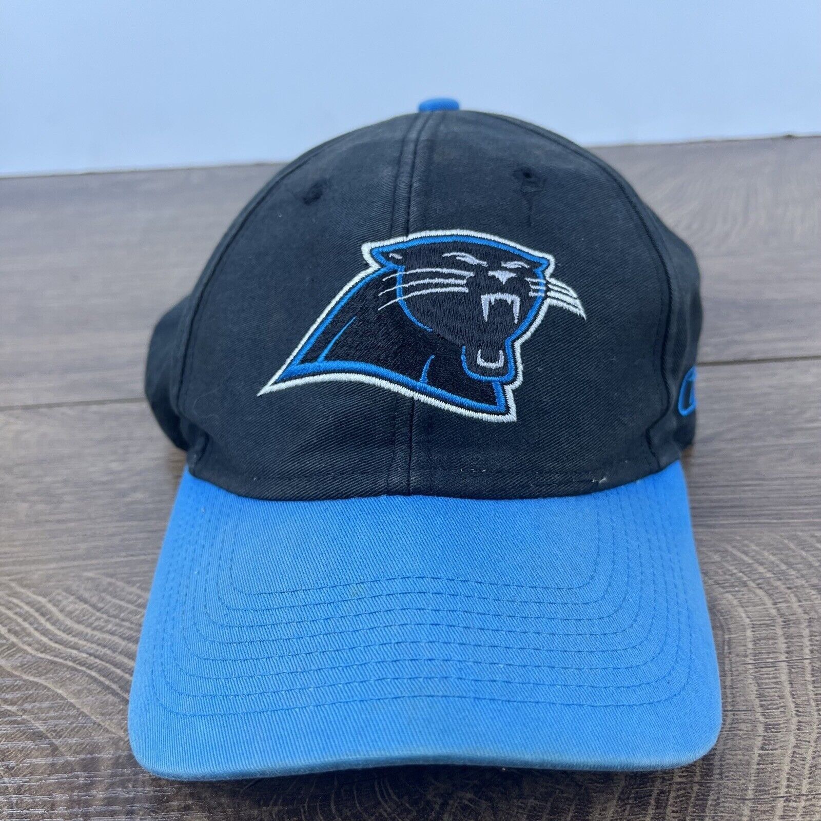 Reebok Carolina Panthers Reebok Hat Carolina Black Hat Adjustable B Size ONE SIZE - 2 Thumbnail