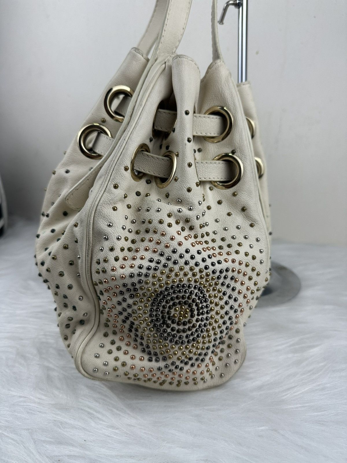 Jimmy Choo Jimmy Choo Leather Shoulder Bag Size ONE SIZE - 5 Thumbnail